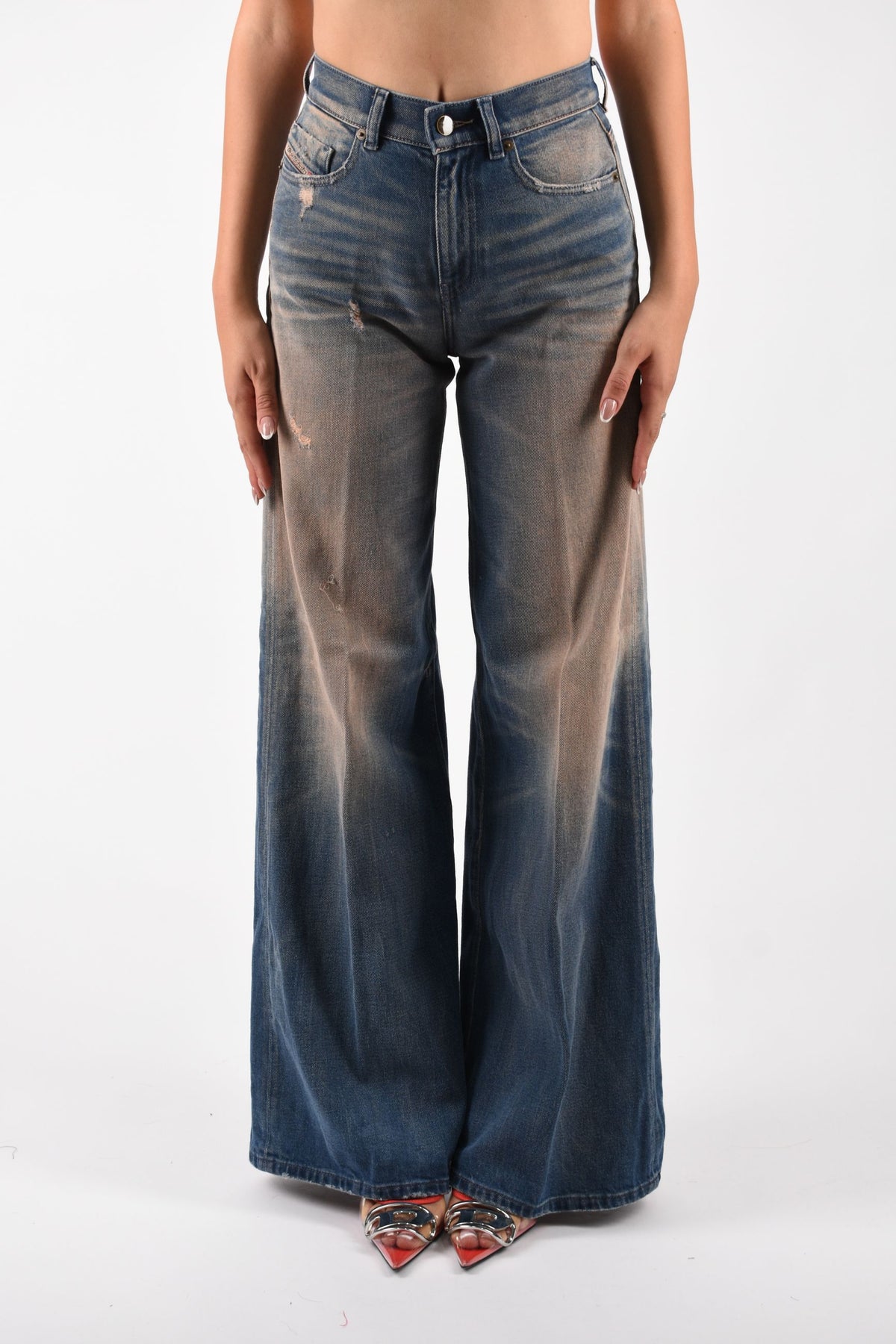 Jeans flare vita media 1978, D-Akemi A0362409P37