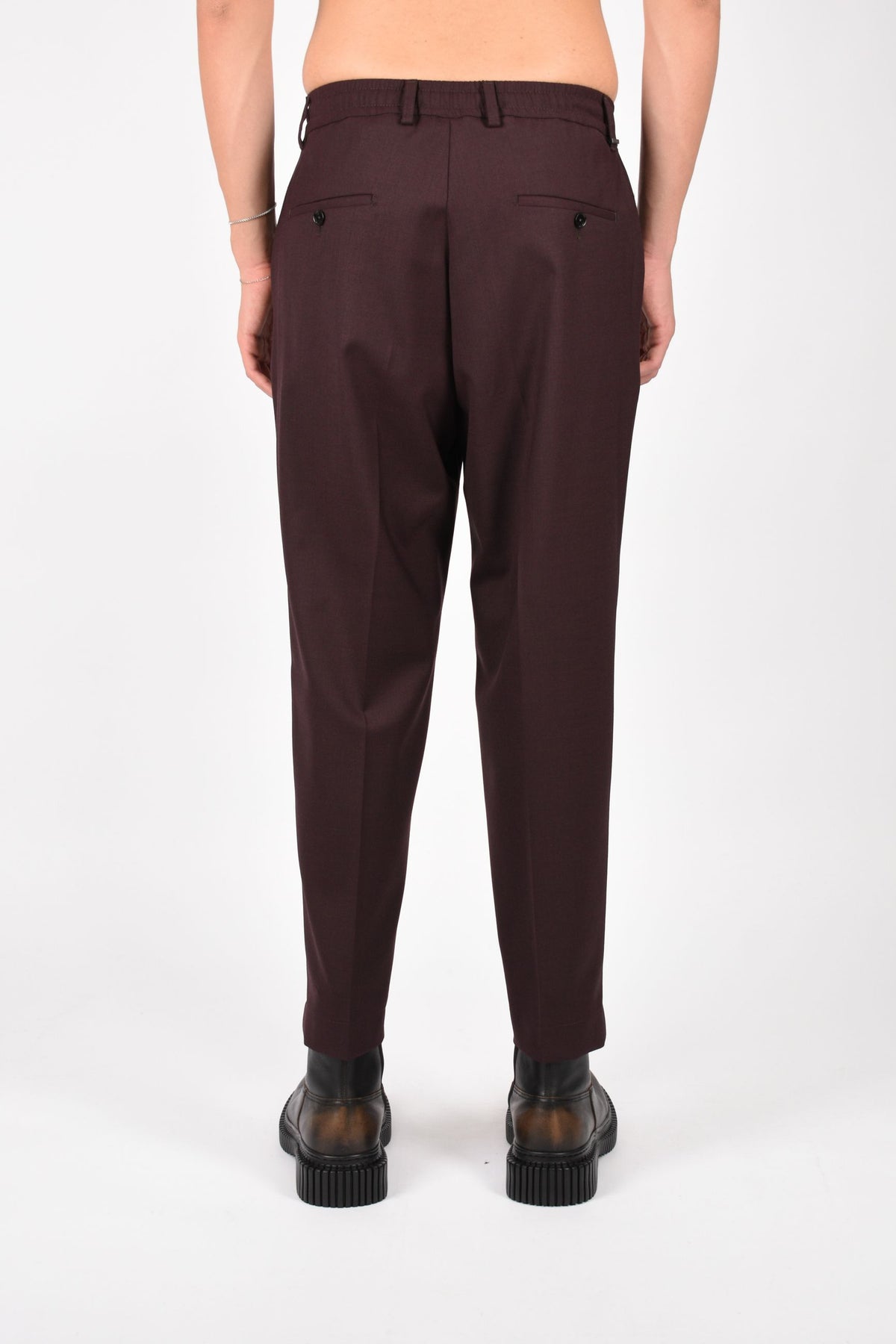 Pantaloni dominique in lana BA-DOMINIQUE13-GBC
