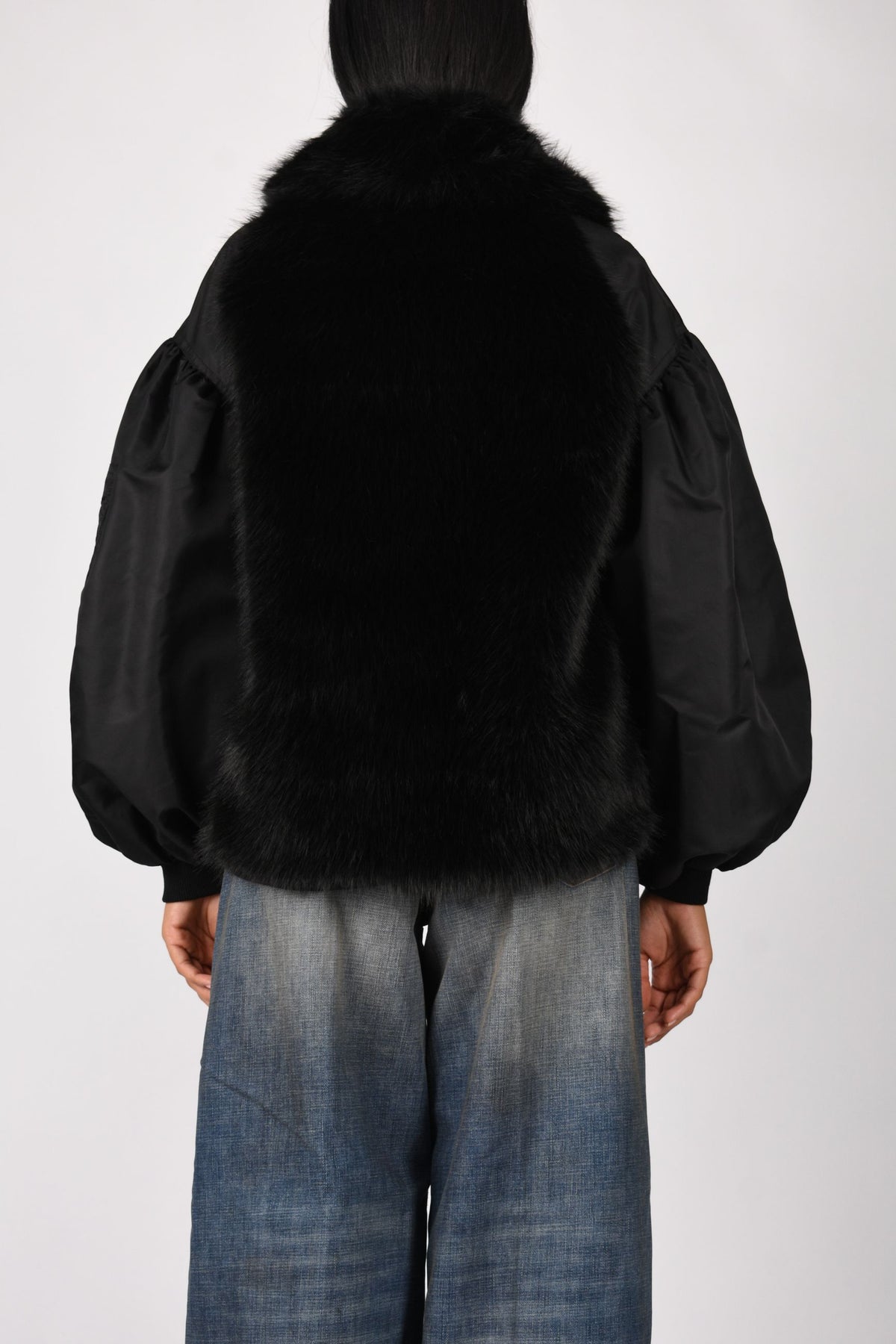 GIUBBINO in nylon ed ecofur SG510
