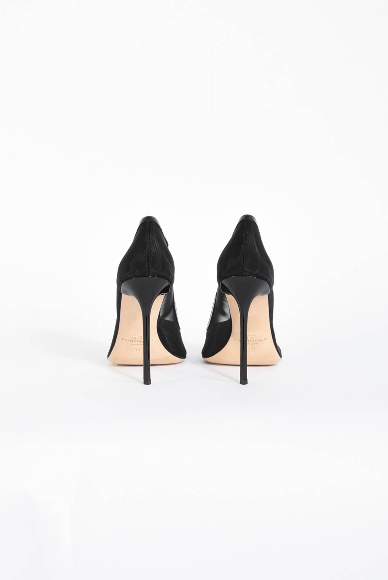 decolletè in rete con dettagli effetto pitone