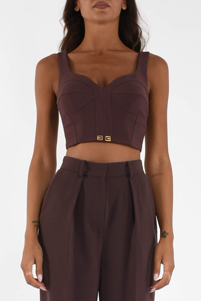 top in crépe leggero