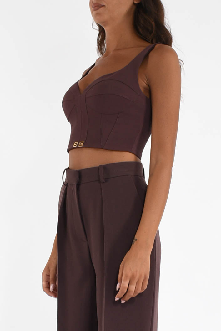 top in crépe leggero