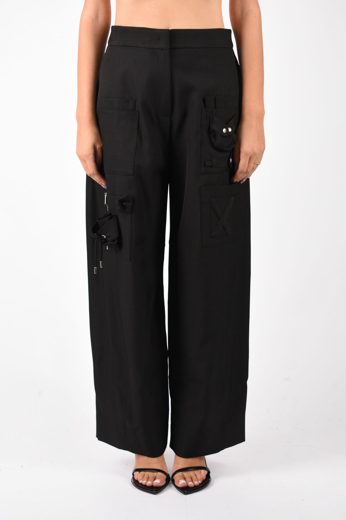 PANTALONE CON TASCHE APPLICATE M6FAH4