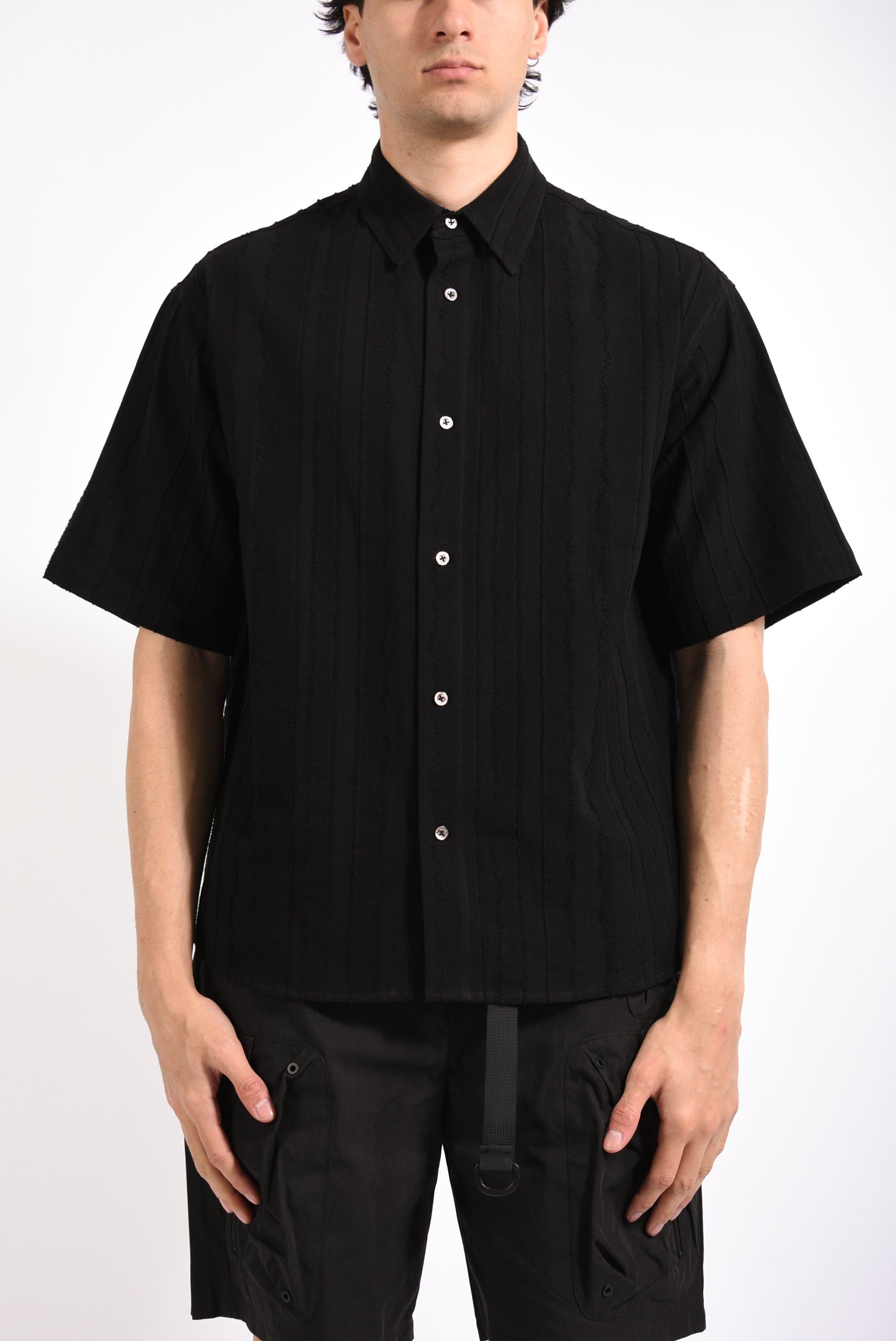 Camicia textured