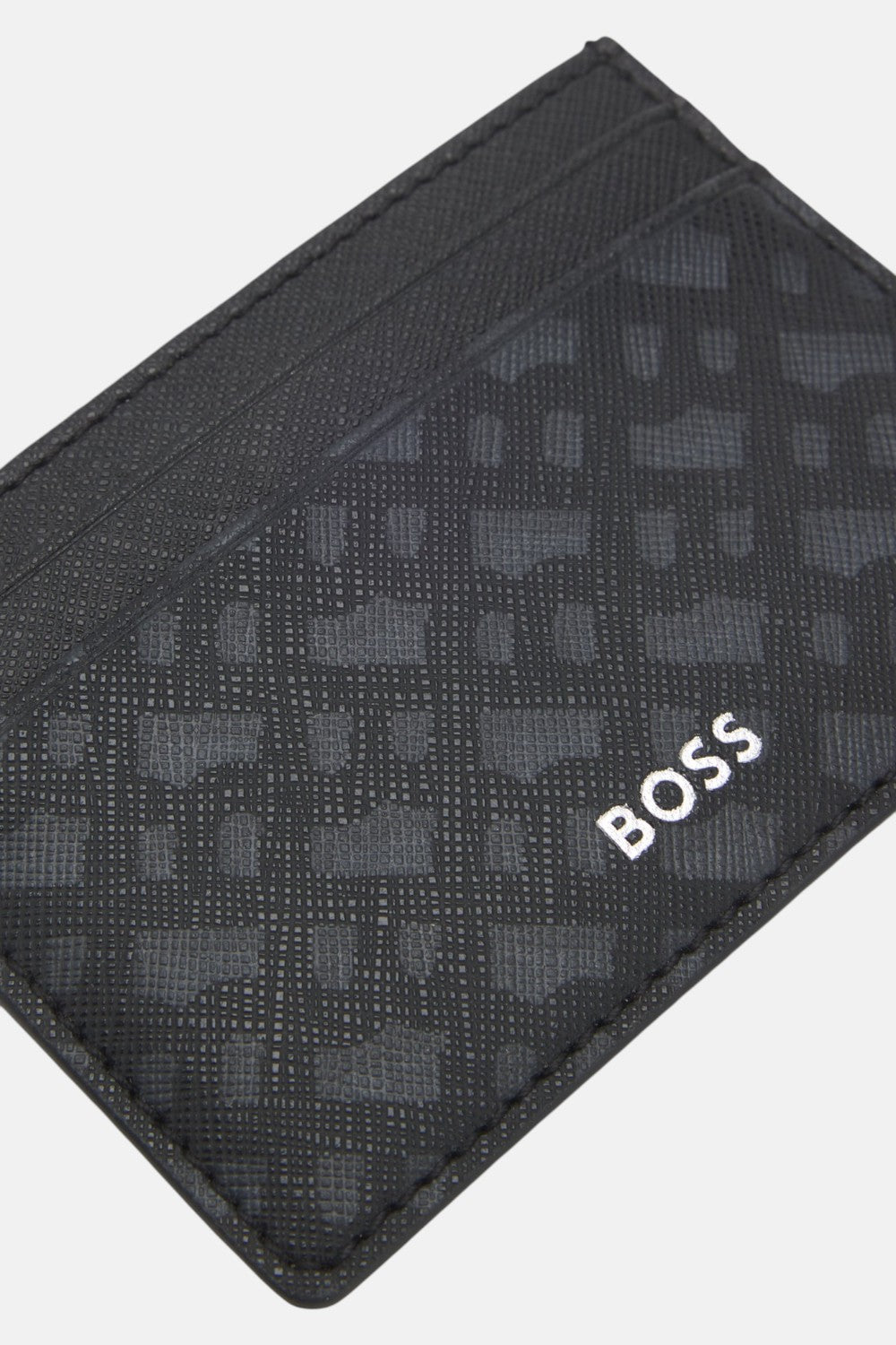 Portacarte con logo groffato