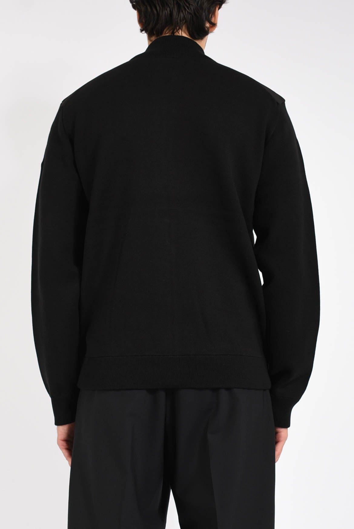 Giubbino ibrido con logo