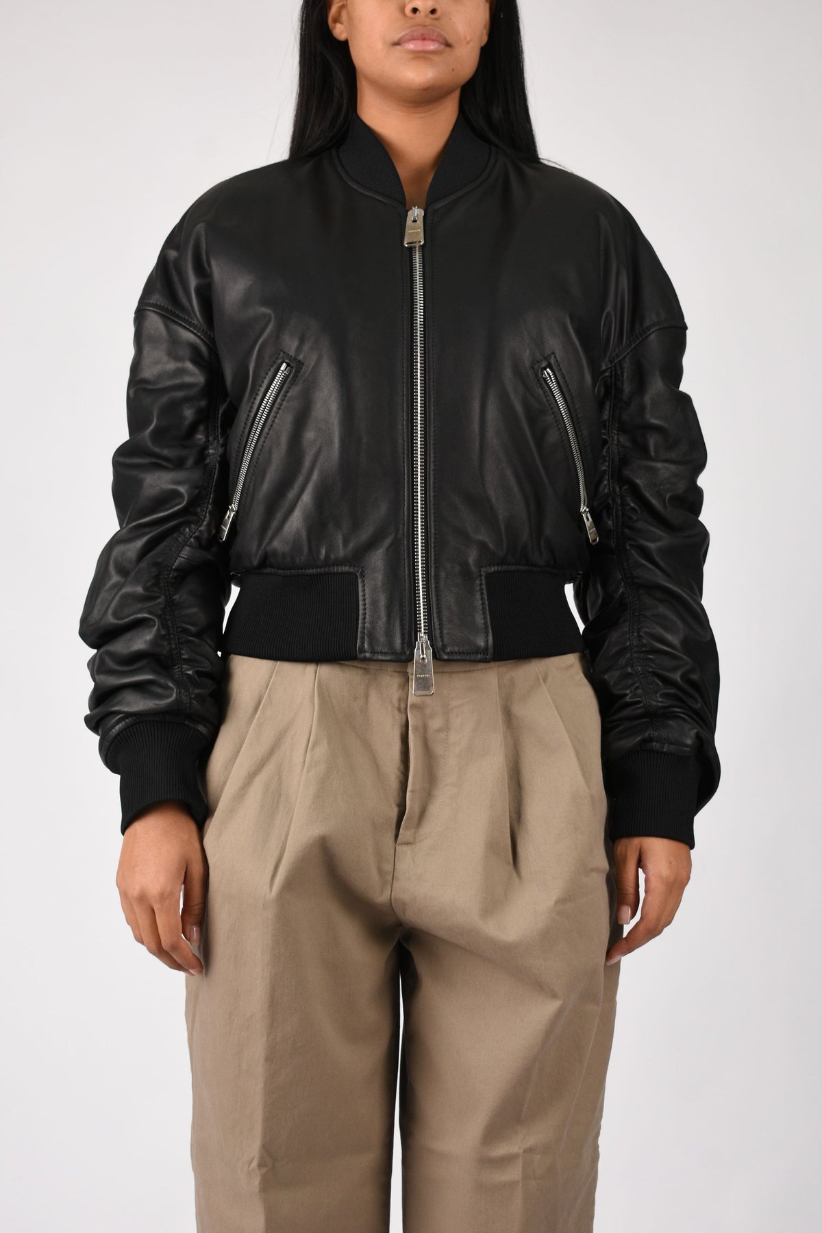 Bomber over in nappa DJ800PL0511DXXX