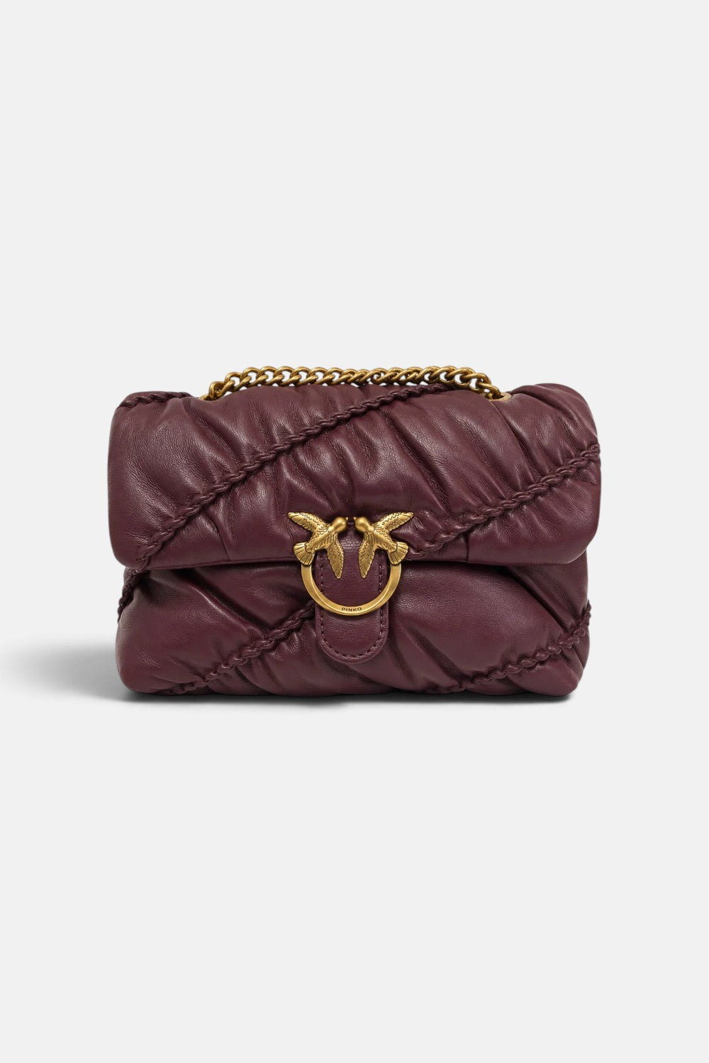 Borsa a tracolla love puff crinckle mini 107162A0F2