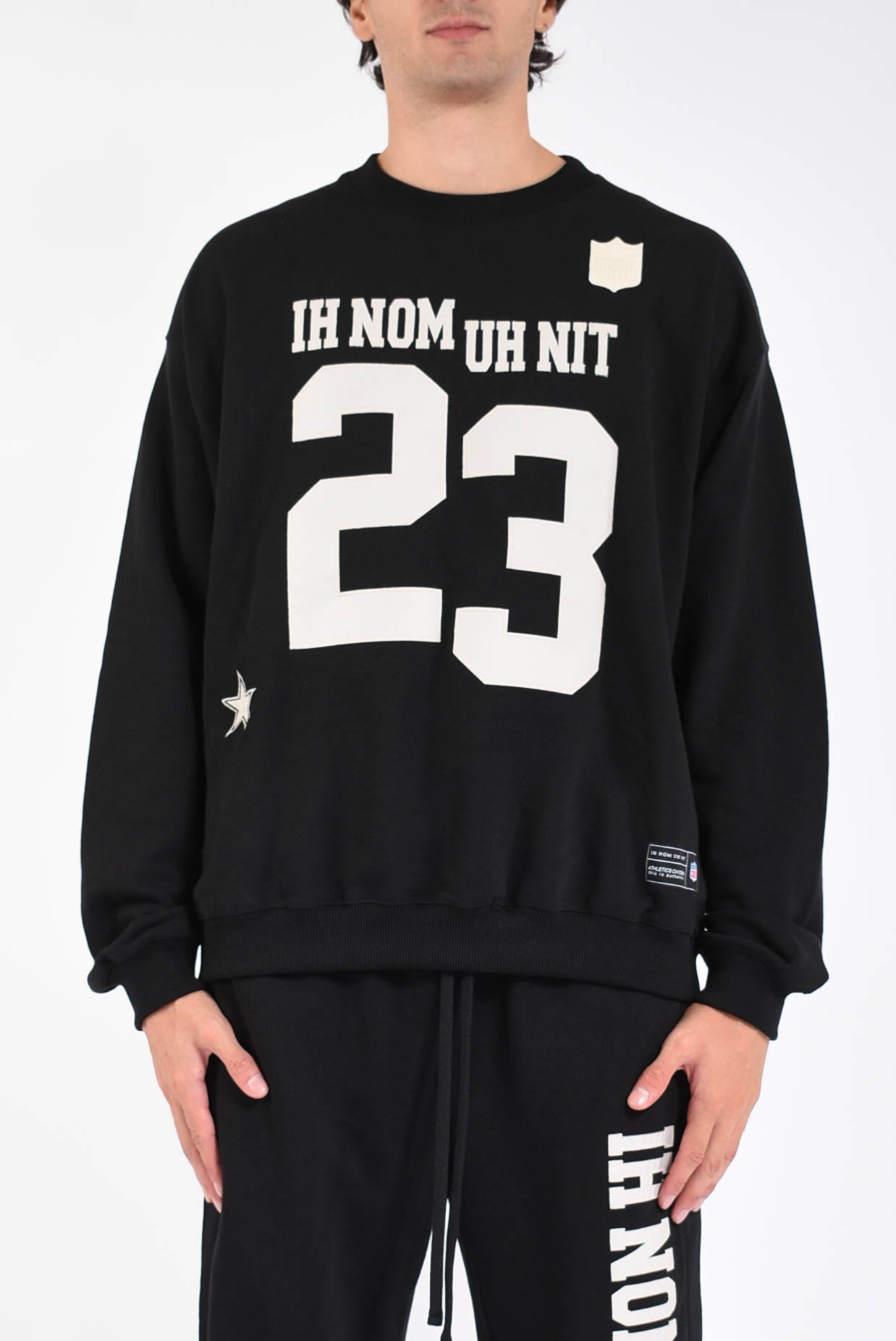 FELPA girocollo 23 Patch Crewneck