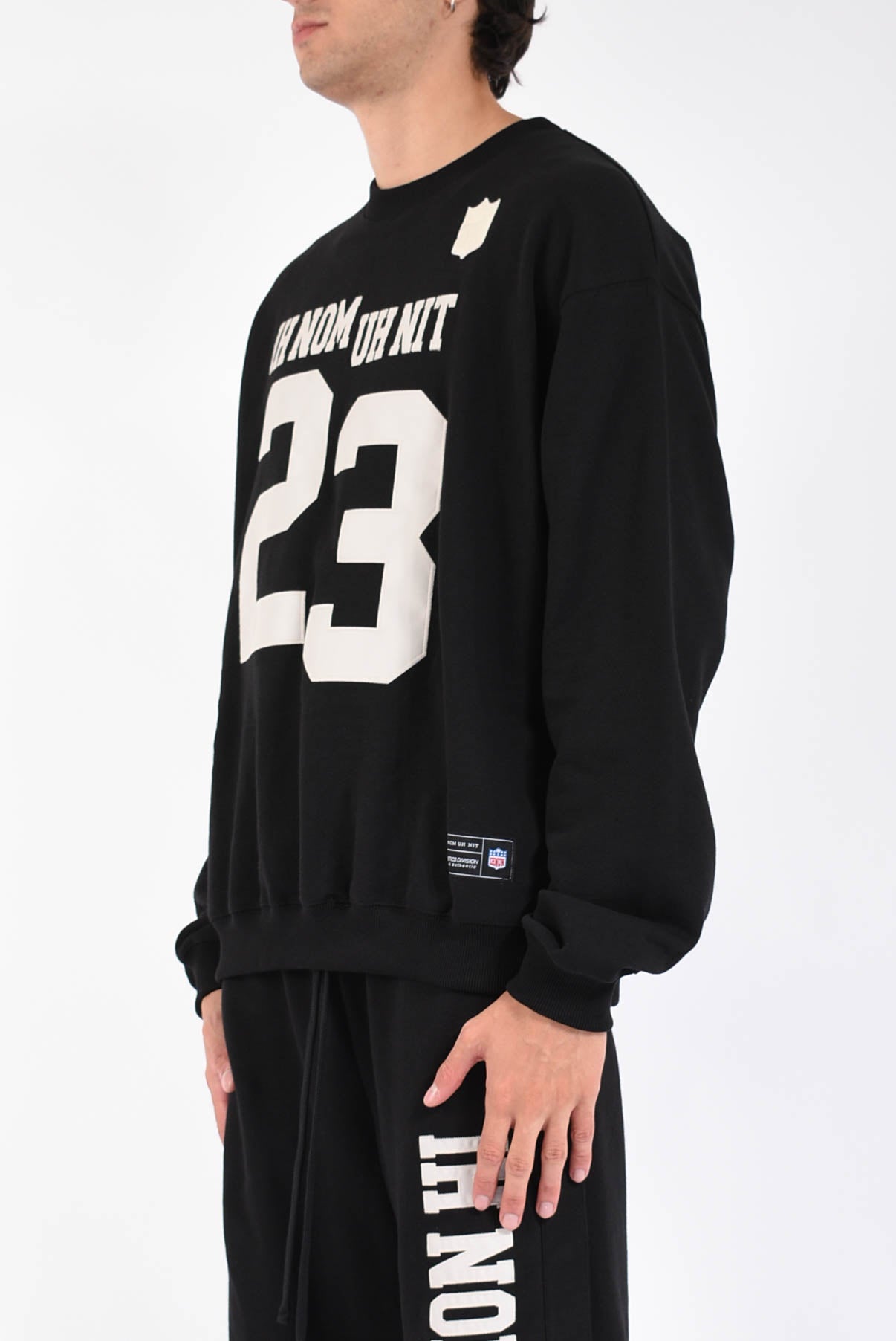 FELPA girocollo 23 Patch Crewneck
