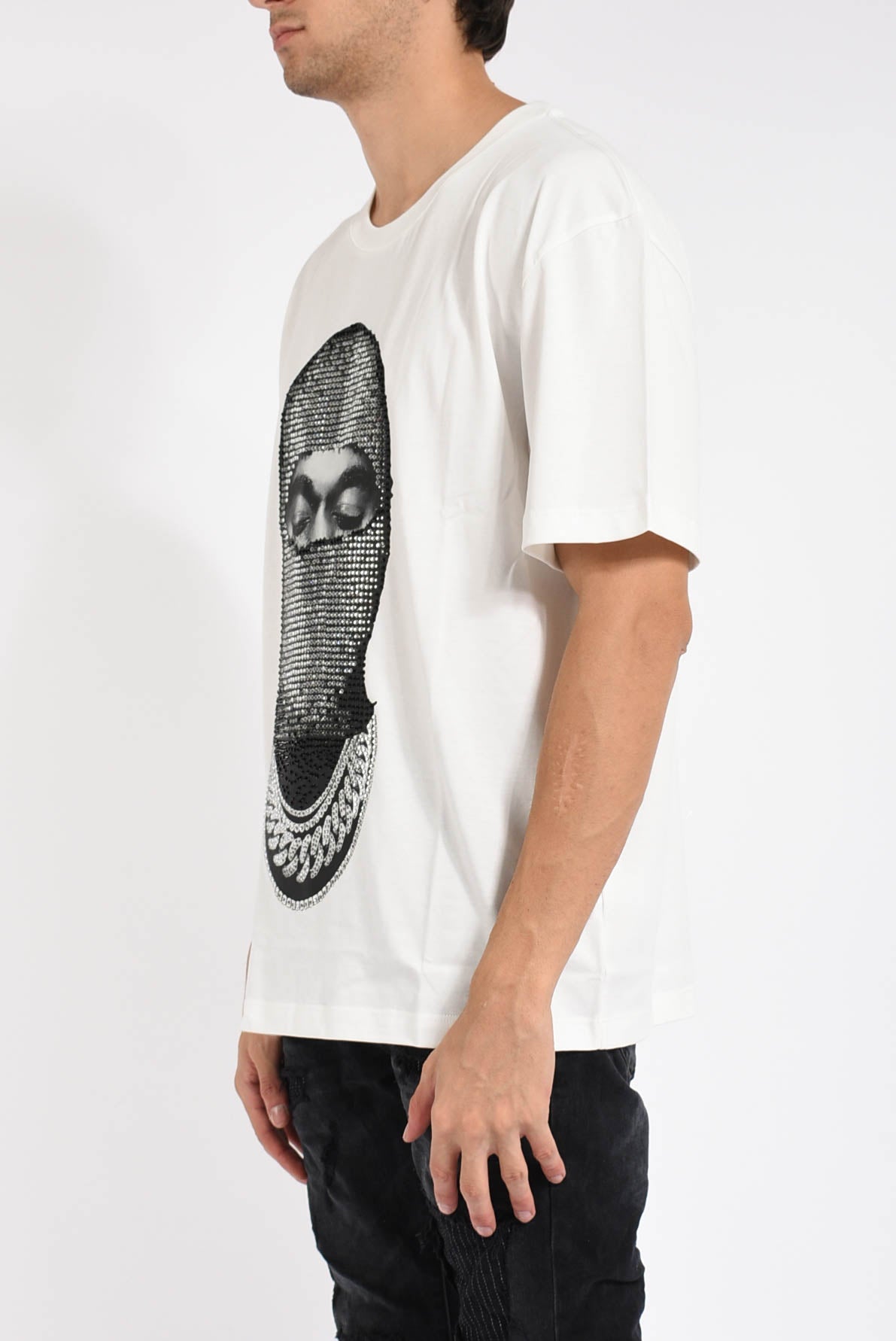 T-shirt diamond mask