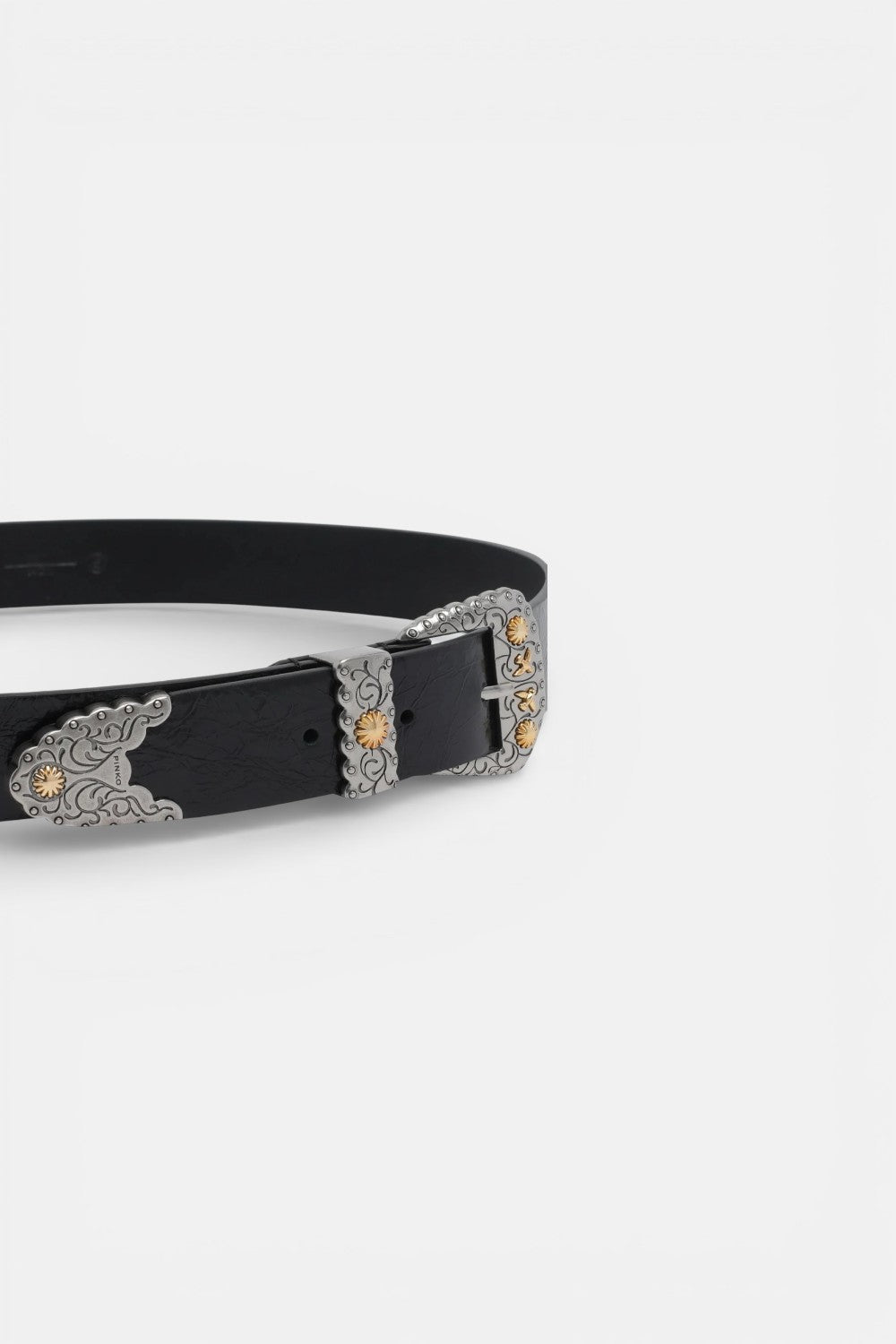 cintura in pelle h3 low shiny