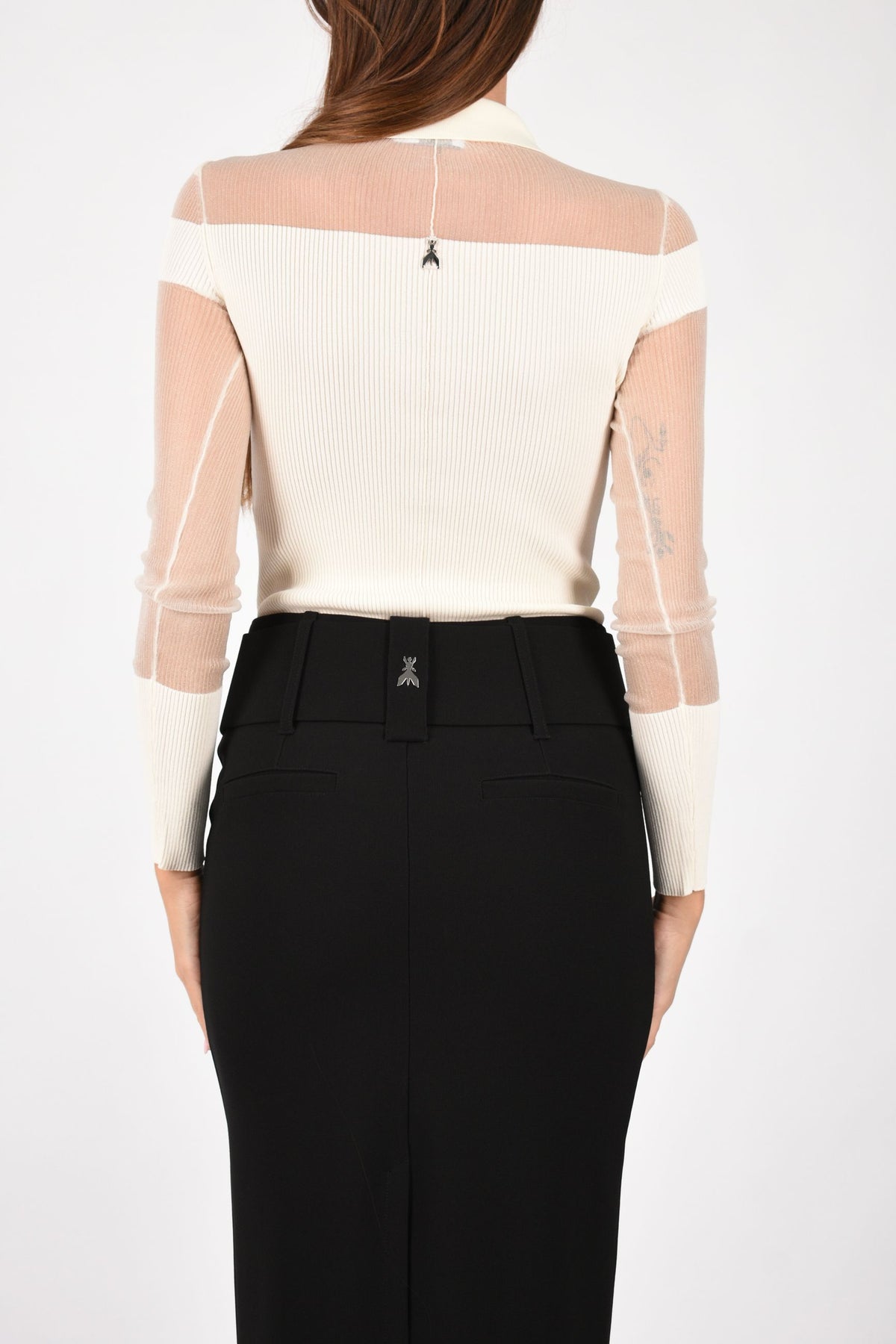 Body in maglia con trasparenze 8K0013KK003