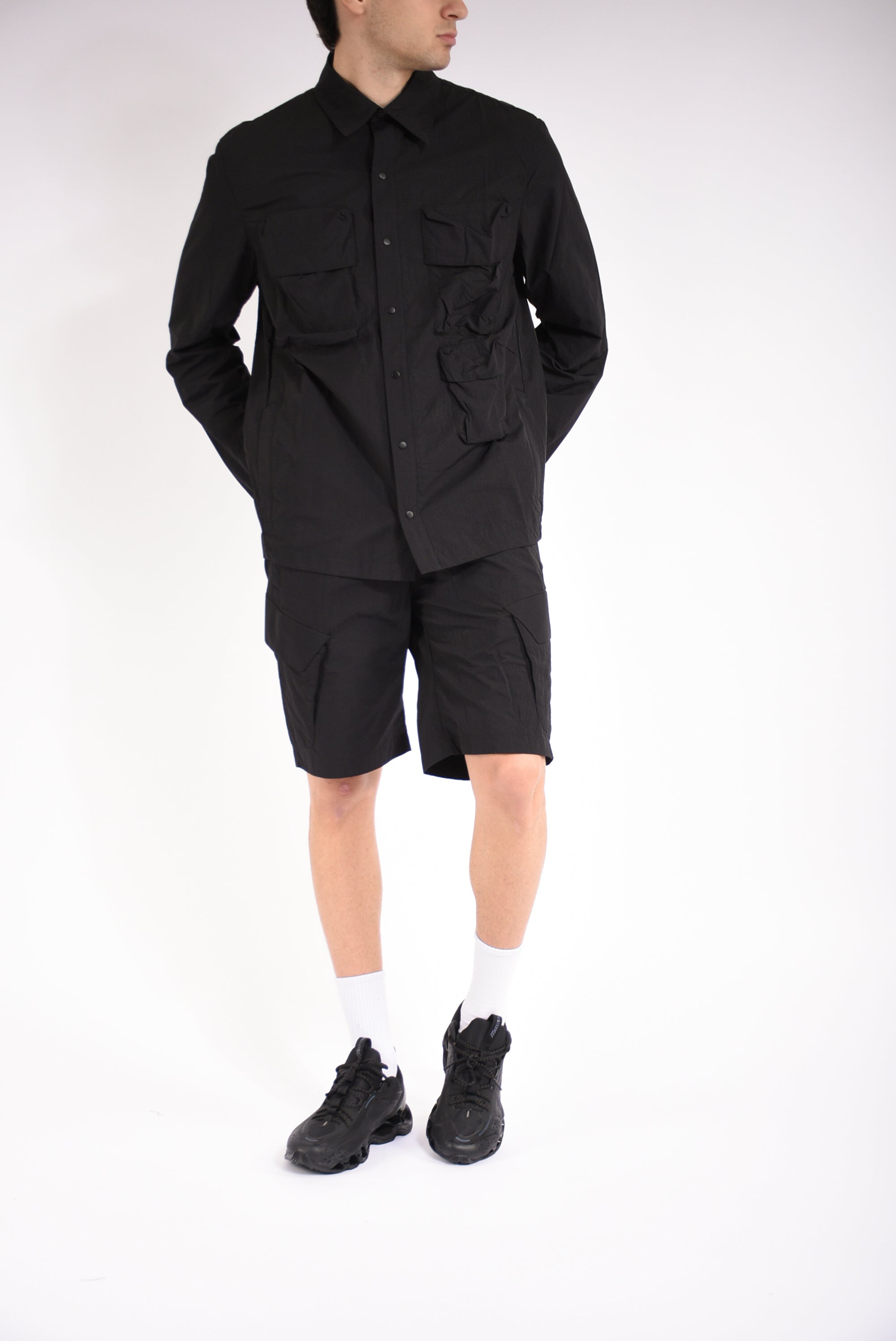 Bermuda cargo in nylon