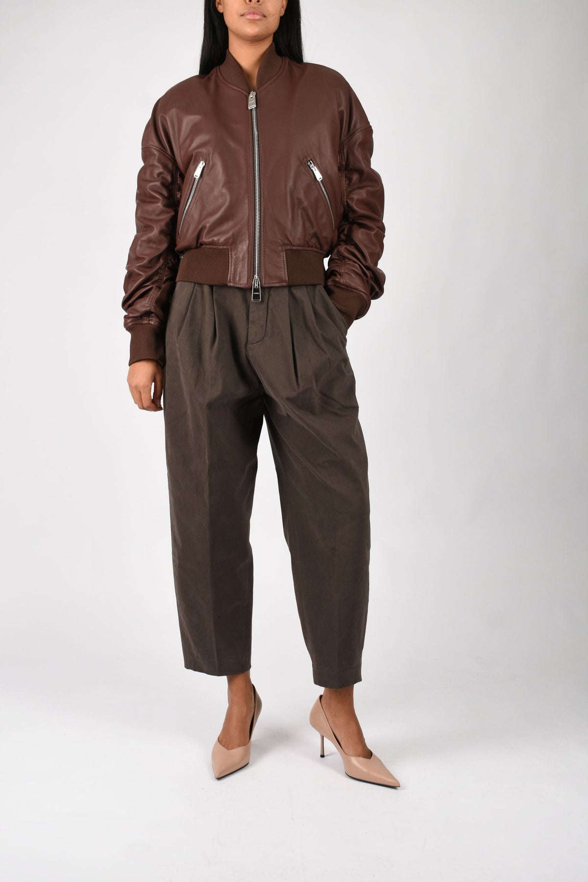 Pantaloni in cotone Sally DP914GSE043DPTD
