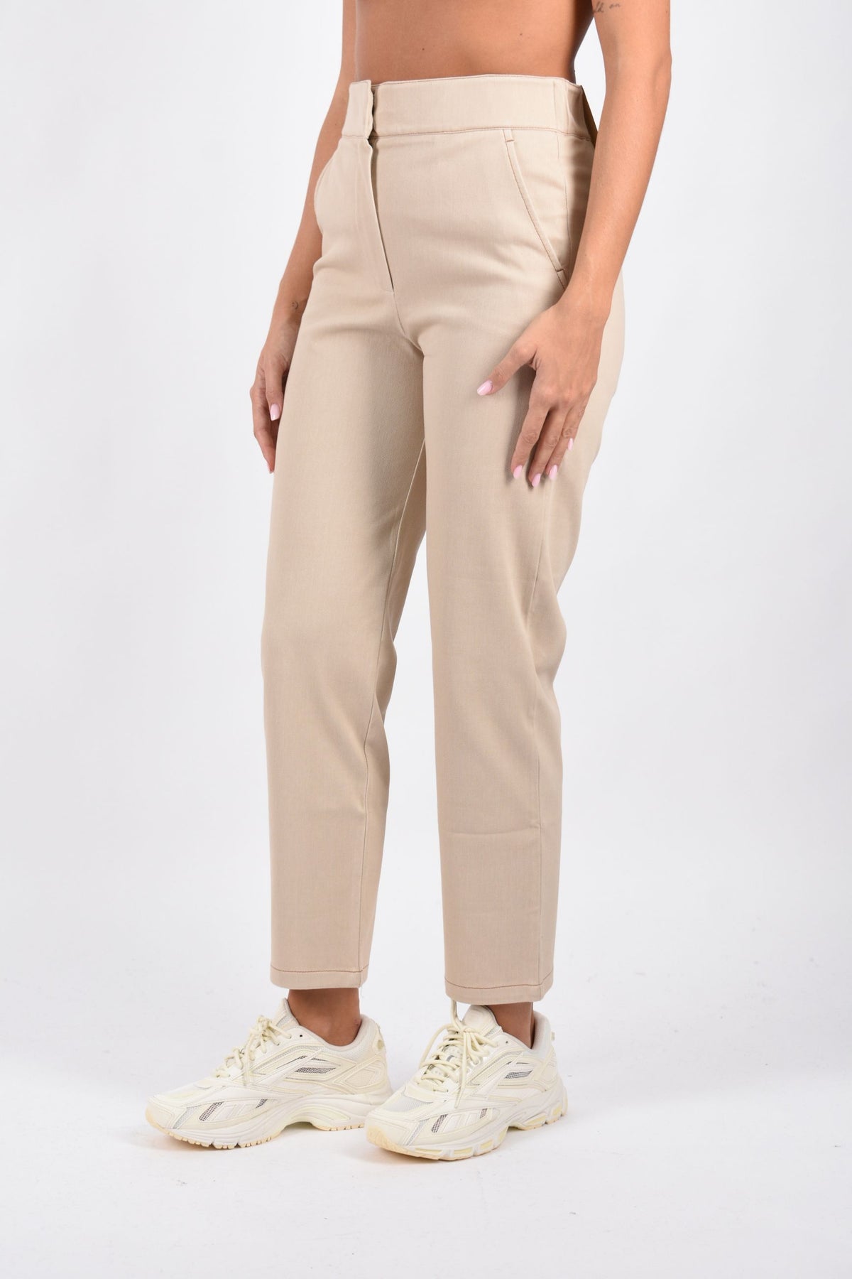 pantaloni in jersey effetto denim MMLSAIO 226786037600