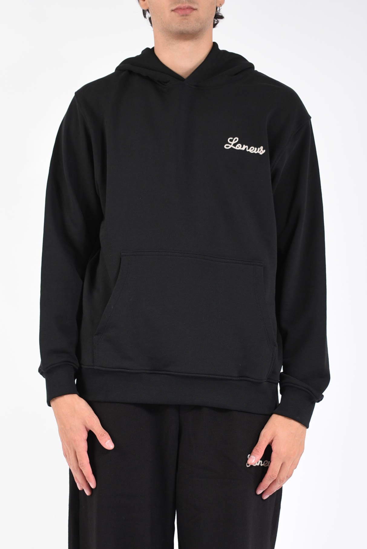 felpa con cappuccio in cotone Cornely