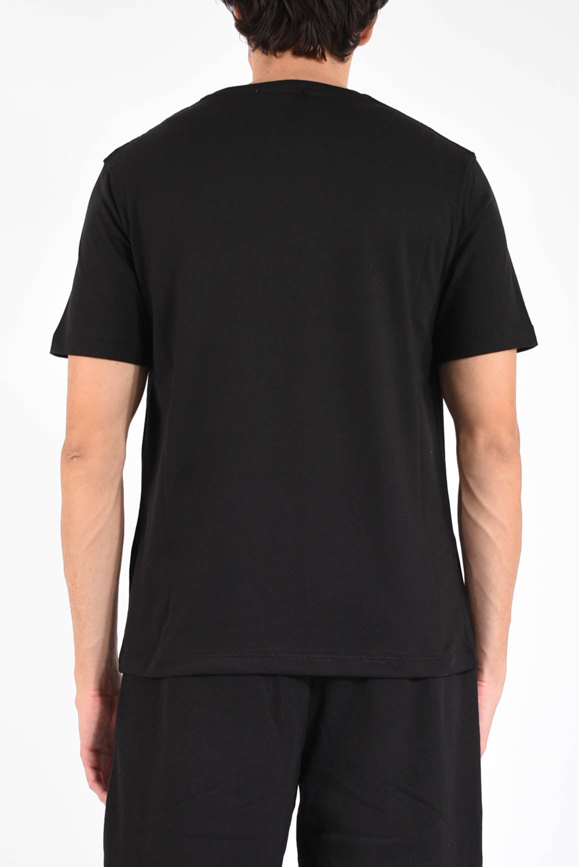 T-shirt girocollo in cotone Cornely