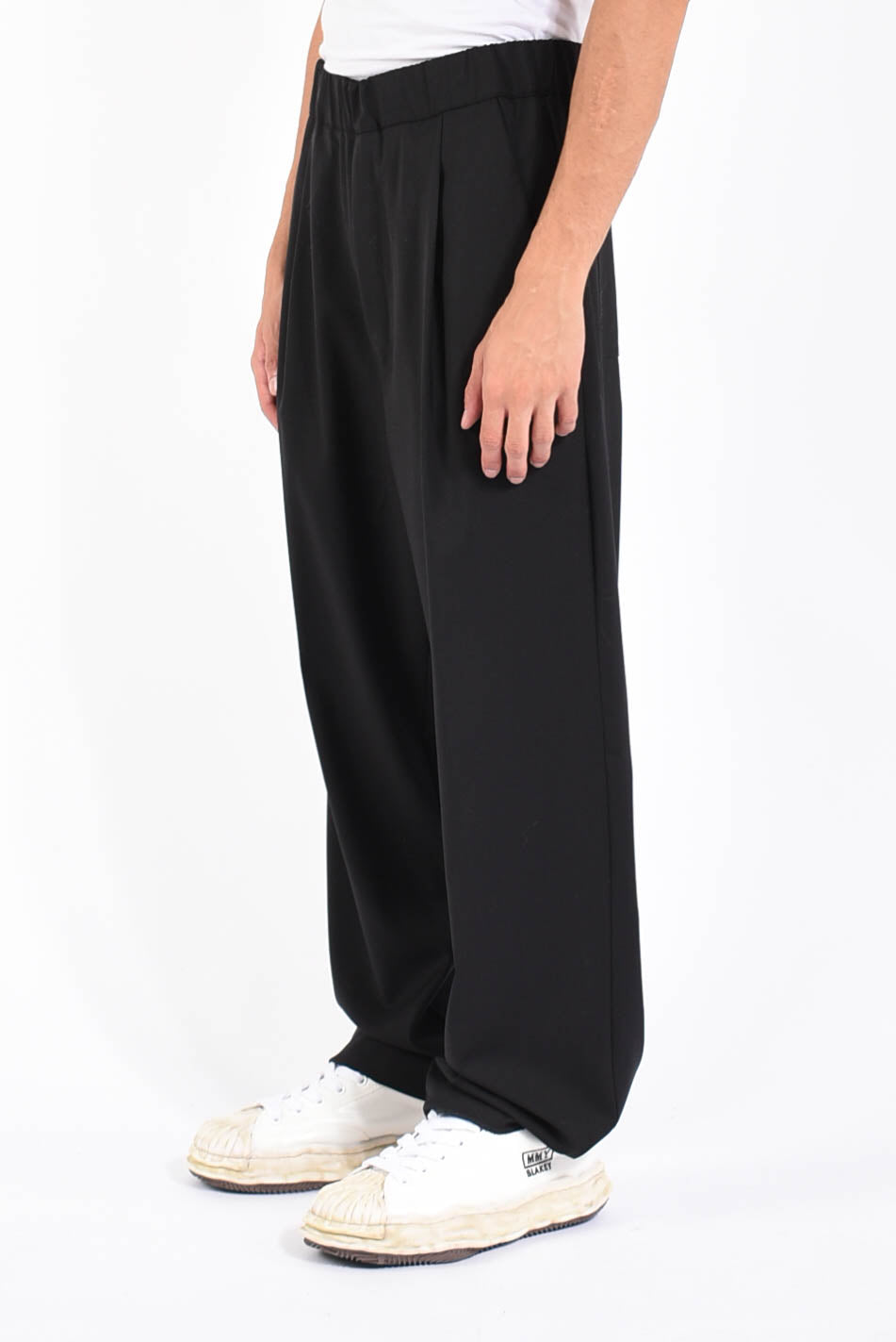 Pantaloni gamba larga monopinces