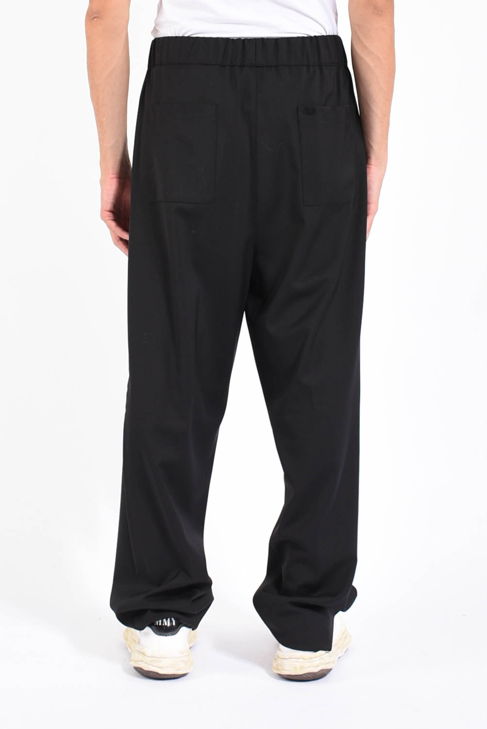 Pantaloni gamba larga monopinces