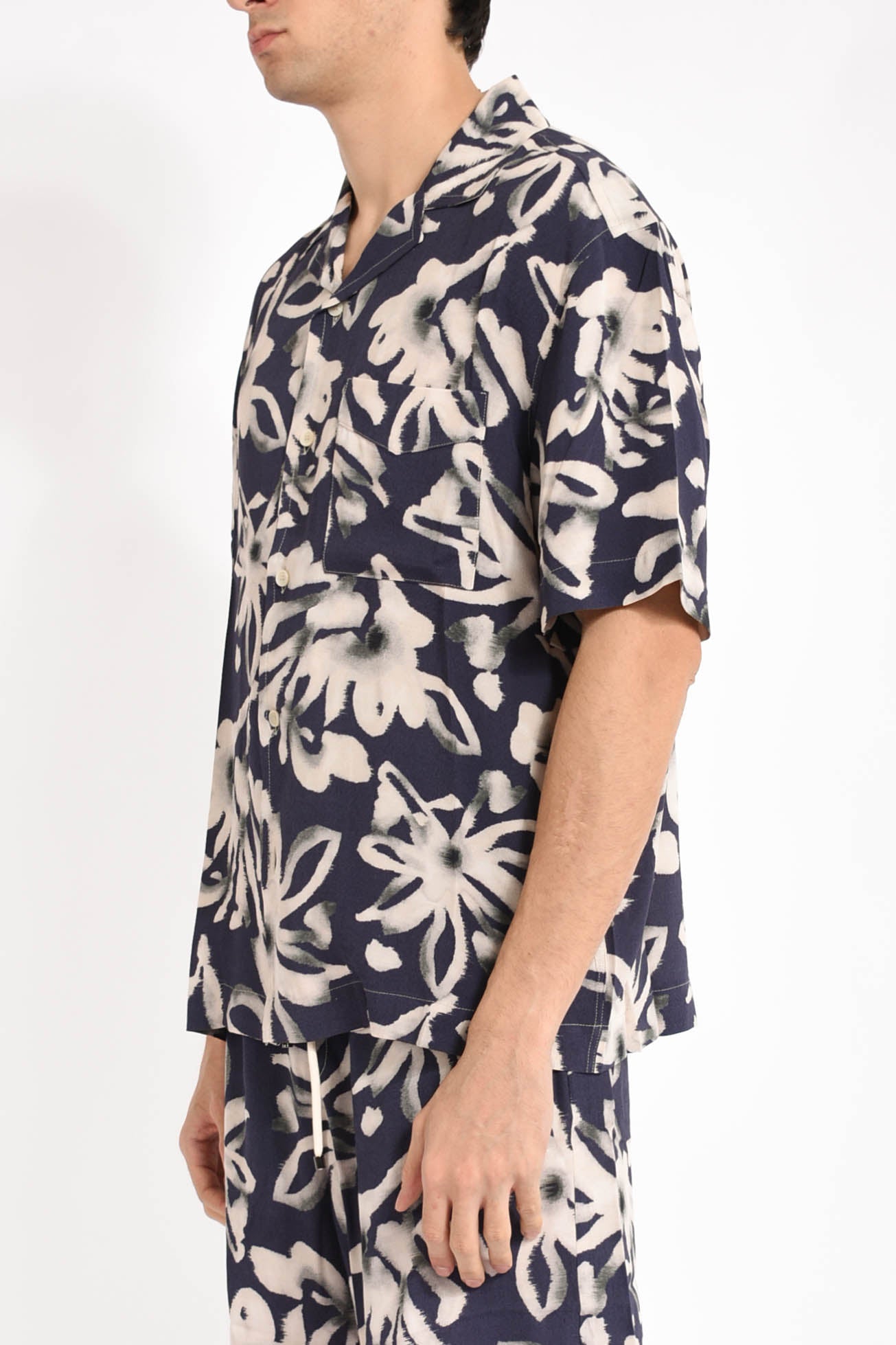 camicia con stampa