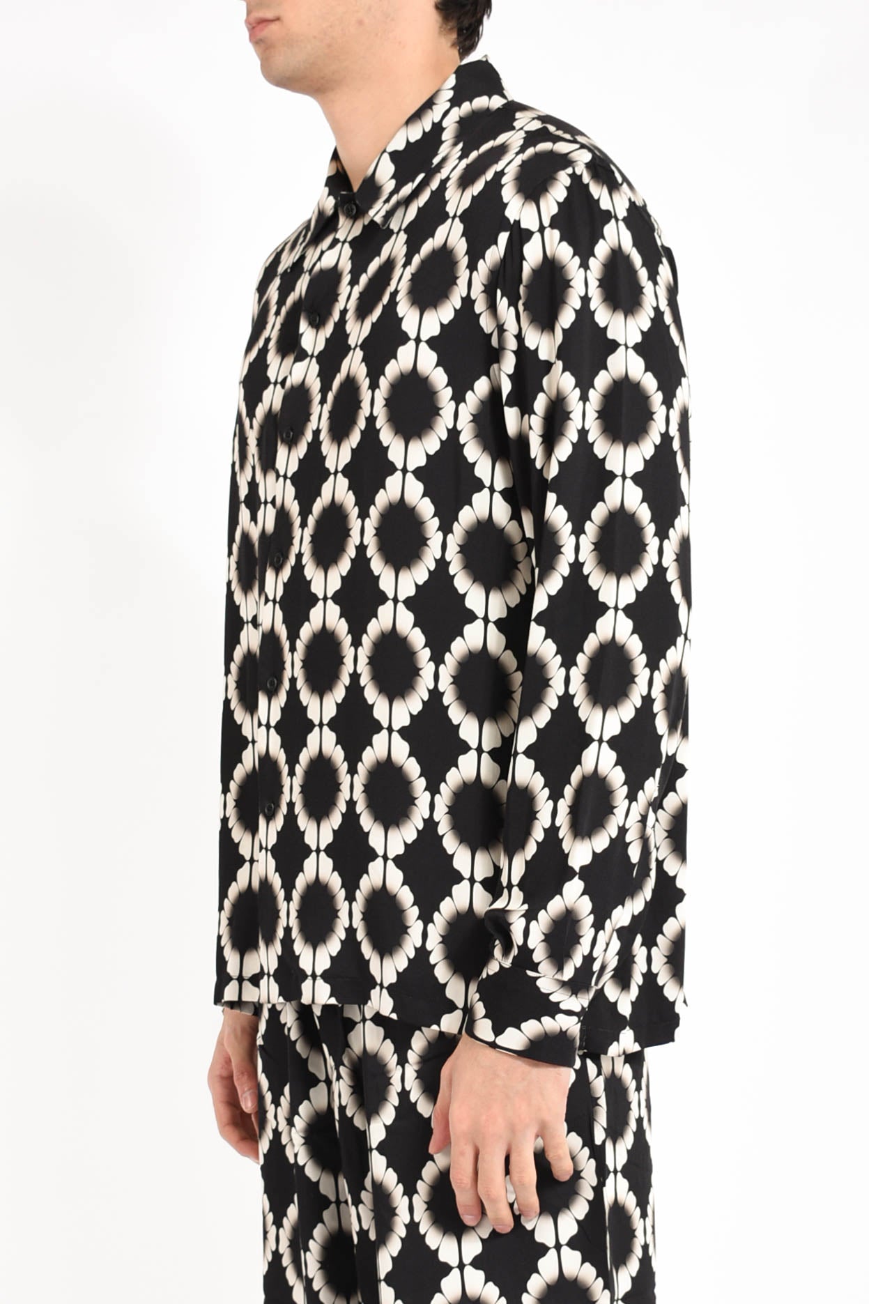 camicia con stampa