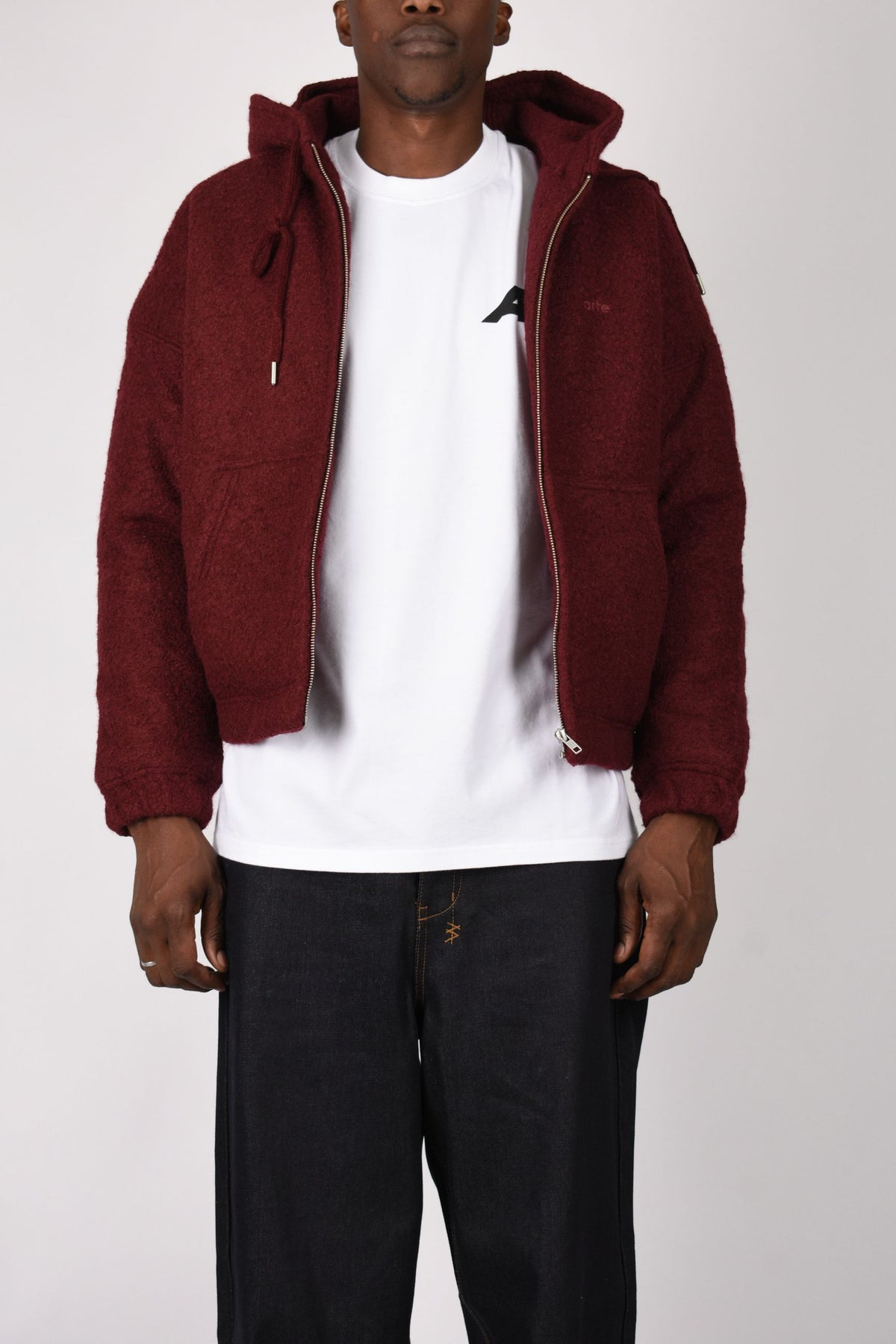 Giubbino boiled wool AW26096J
