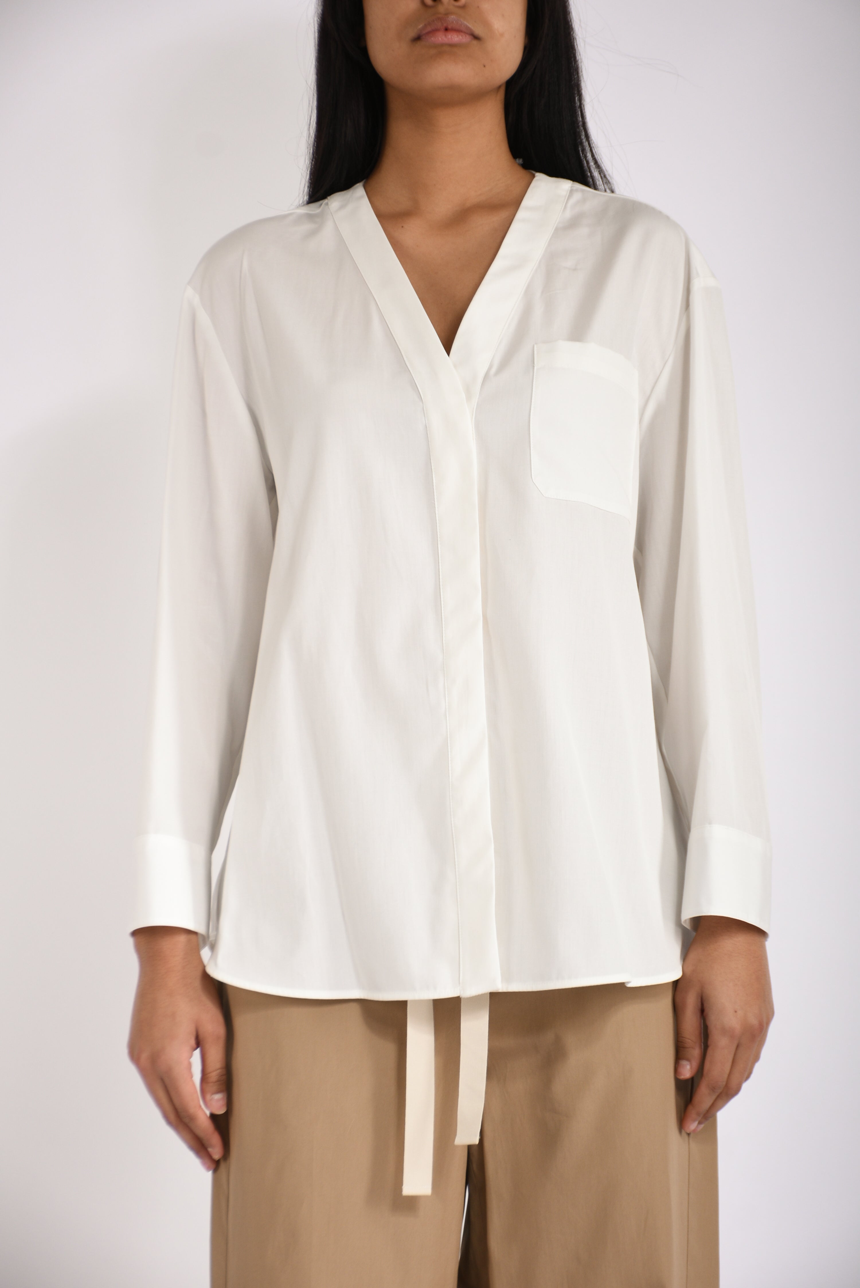 camicia in cotone chicca