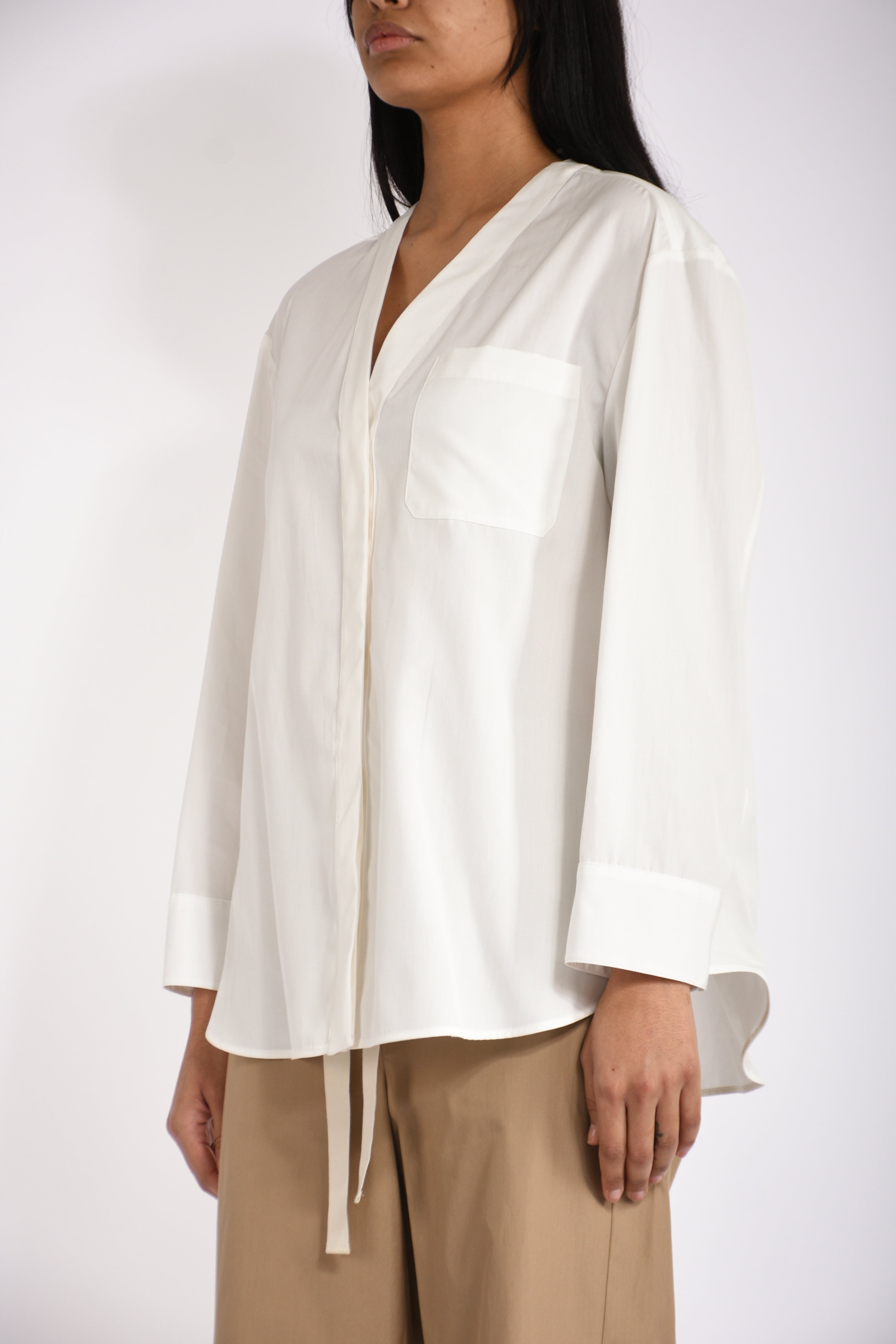 camicia in cotone chicca