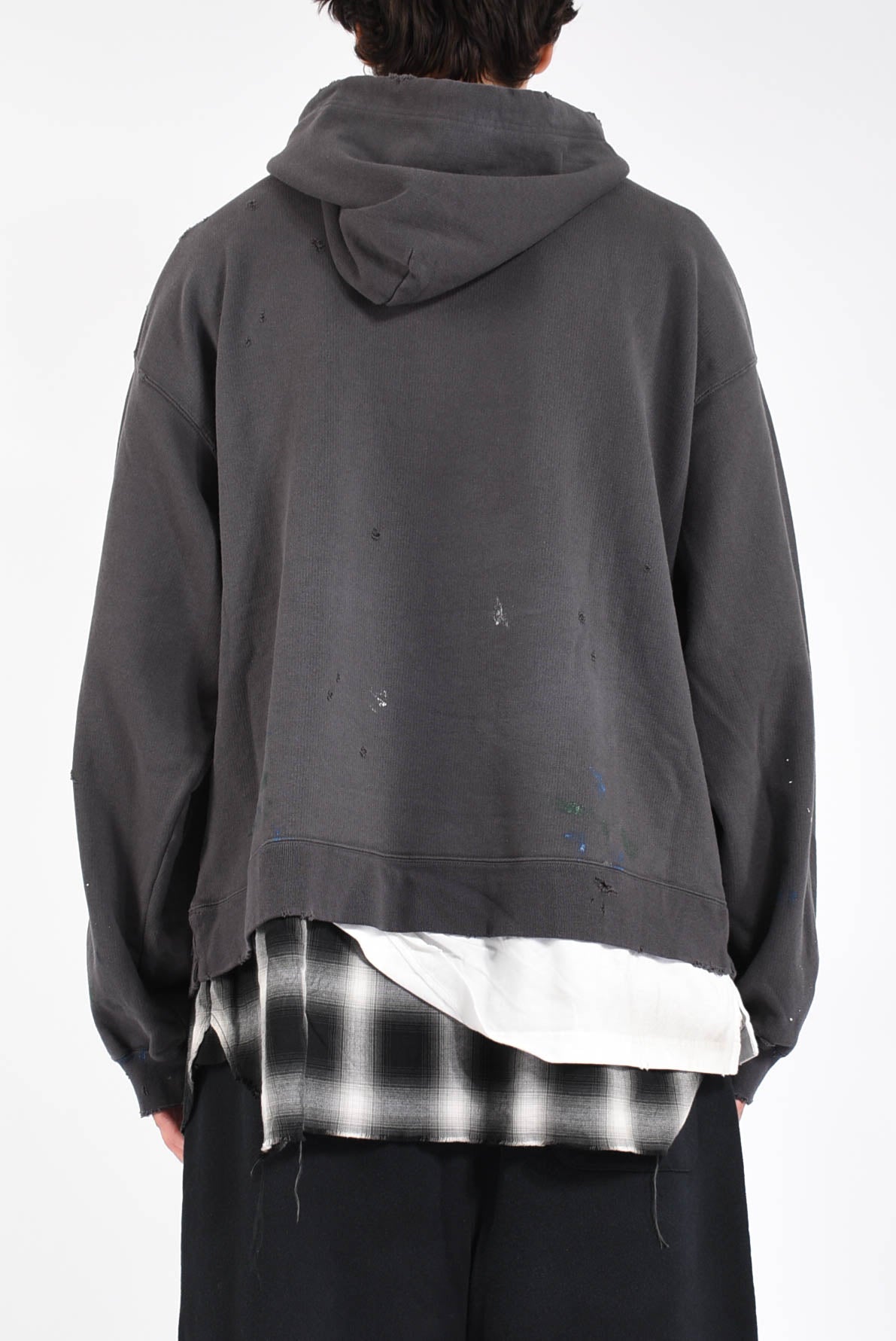 Felpa doppiata in cotone