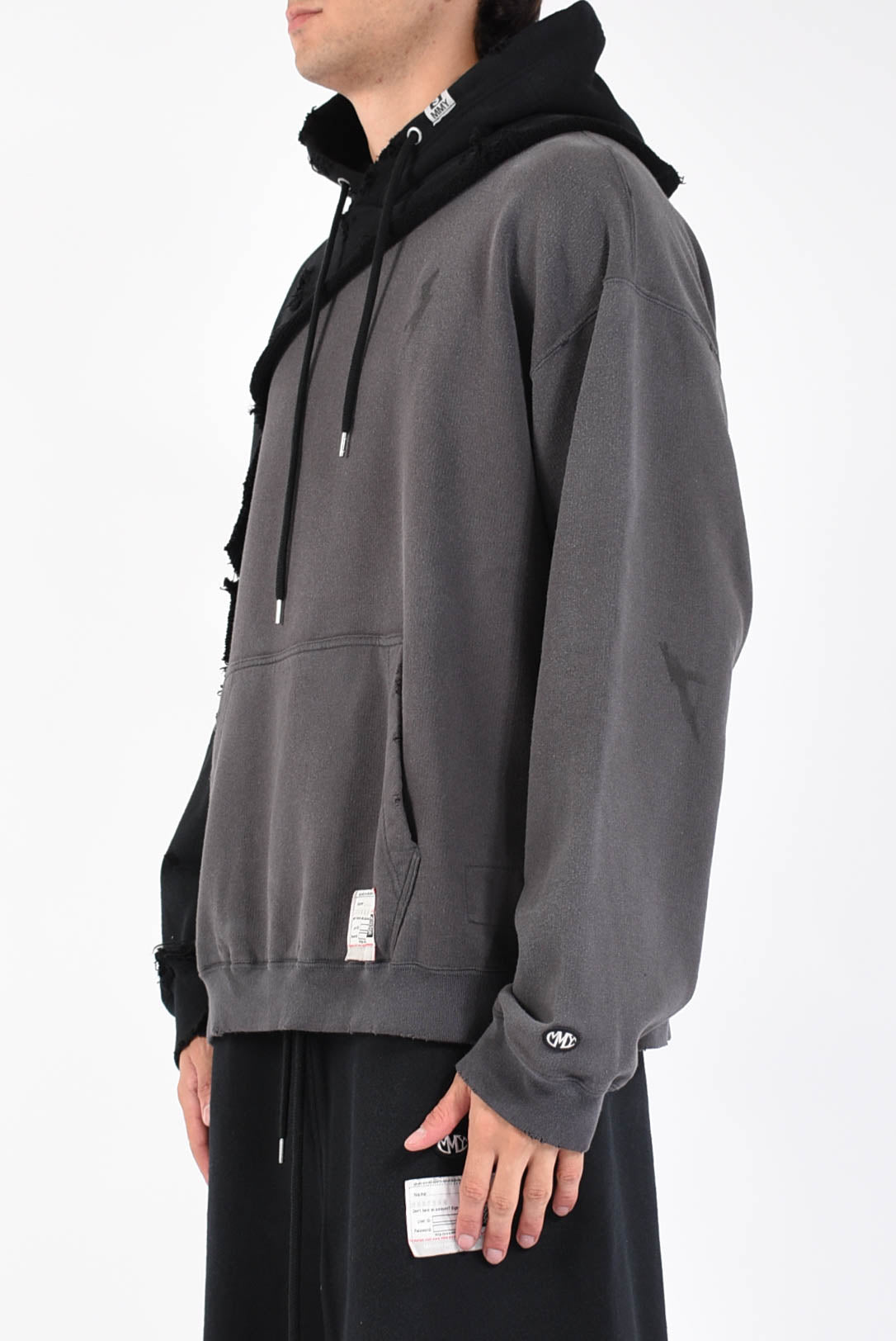 Felpa doppiata in cotone