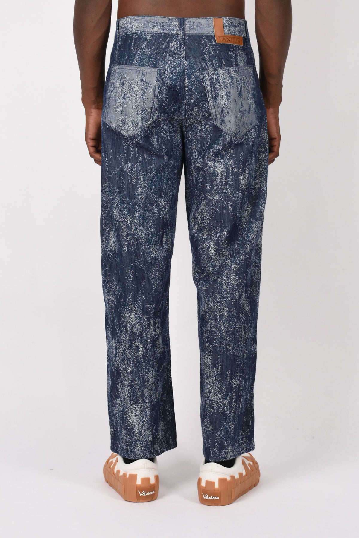 Jeans washed loose F6LAMADP097