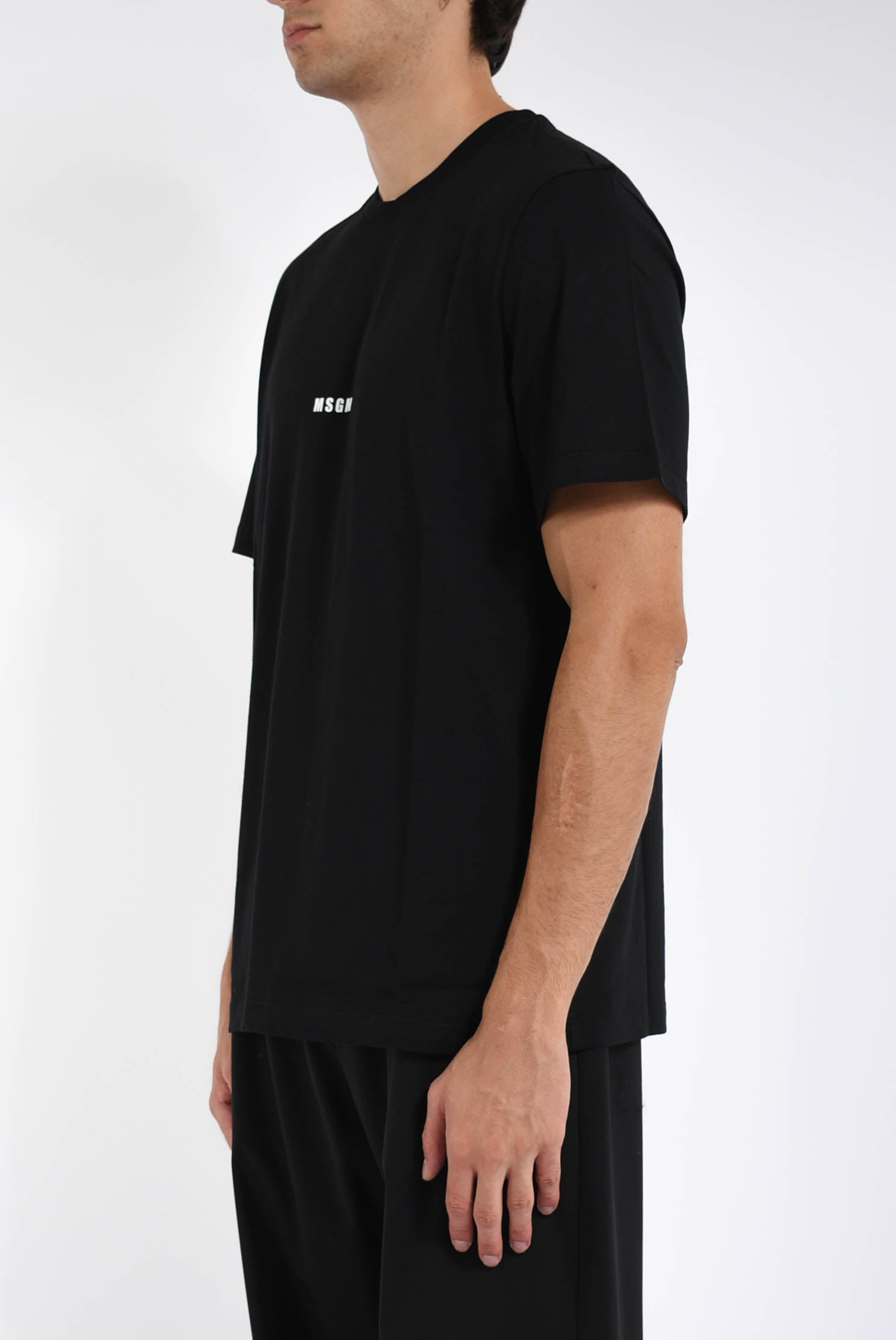 t-shirt in cotone con logo