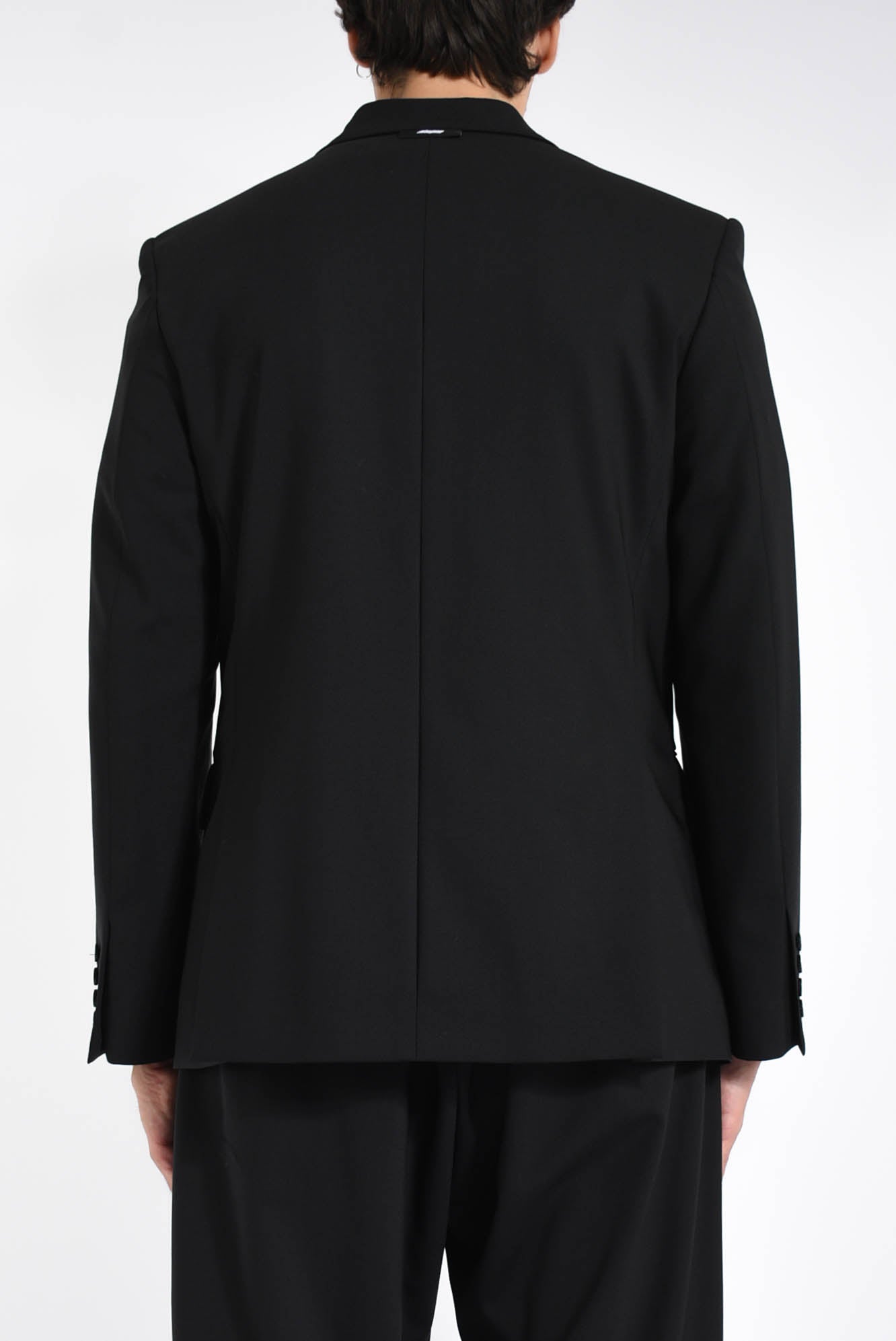 giacca doppiopetto in fresco lana