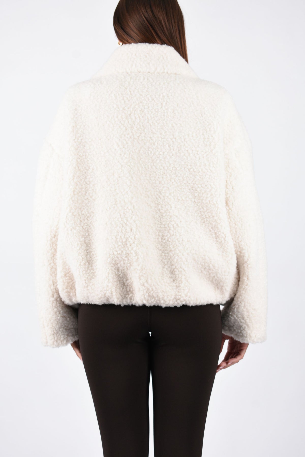 Giacca corta in jersey furry FILTRO 2622906012