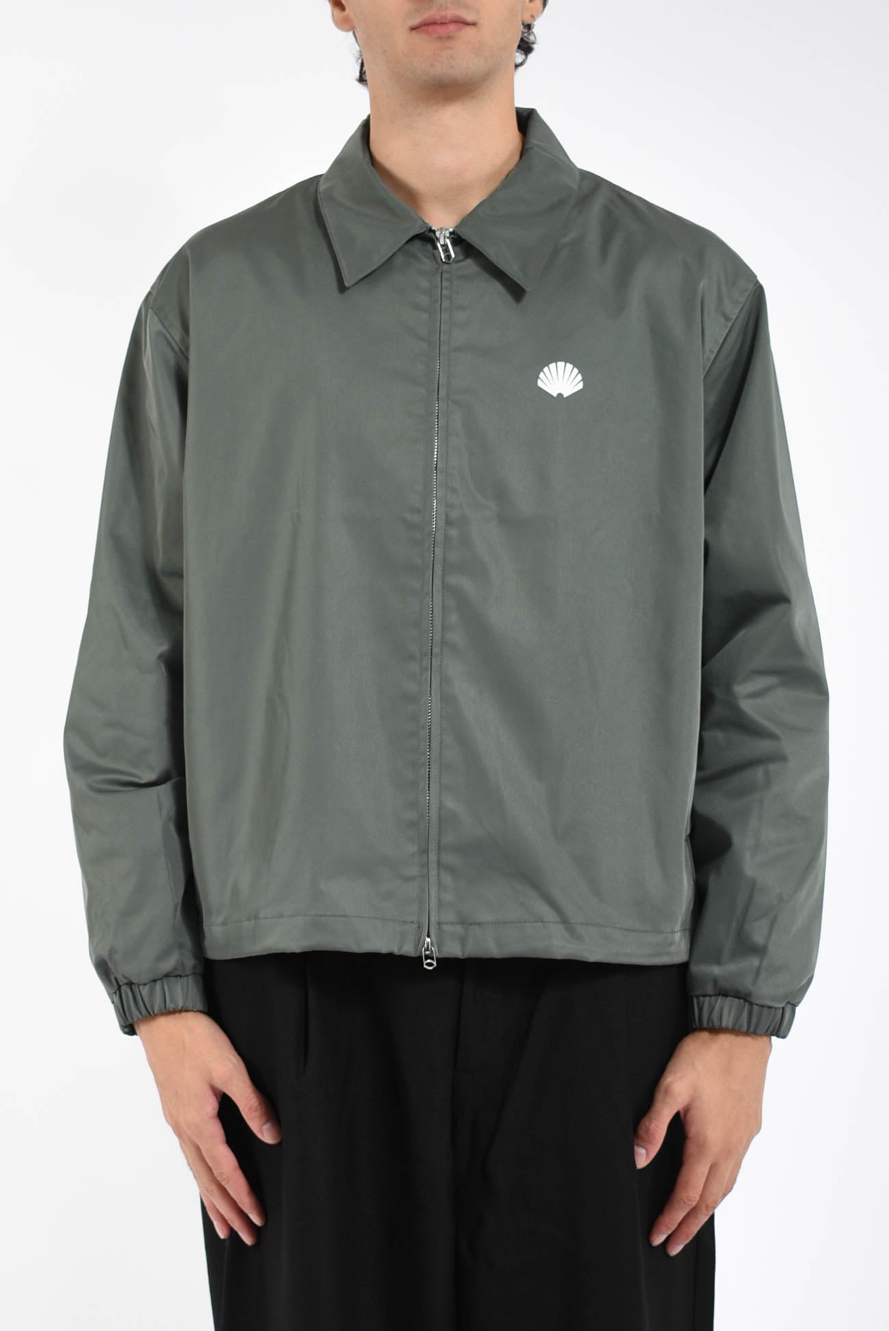 giubbino NYLON COACH JACKET