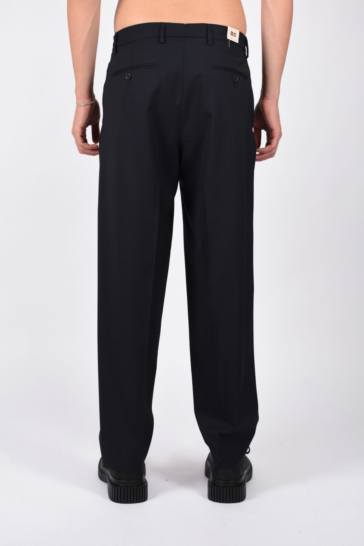 Pantaloni morgans in fresco lana MORGANS400100