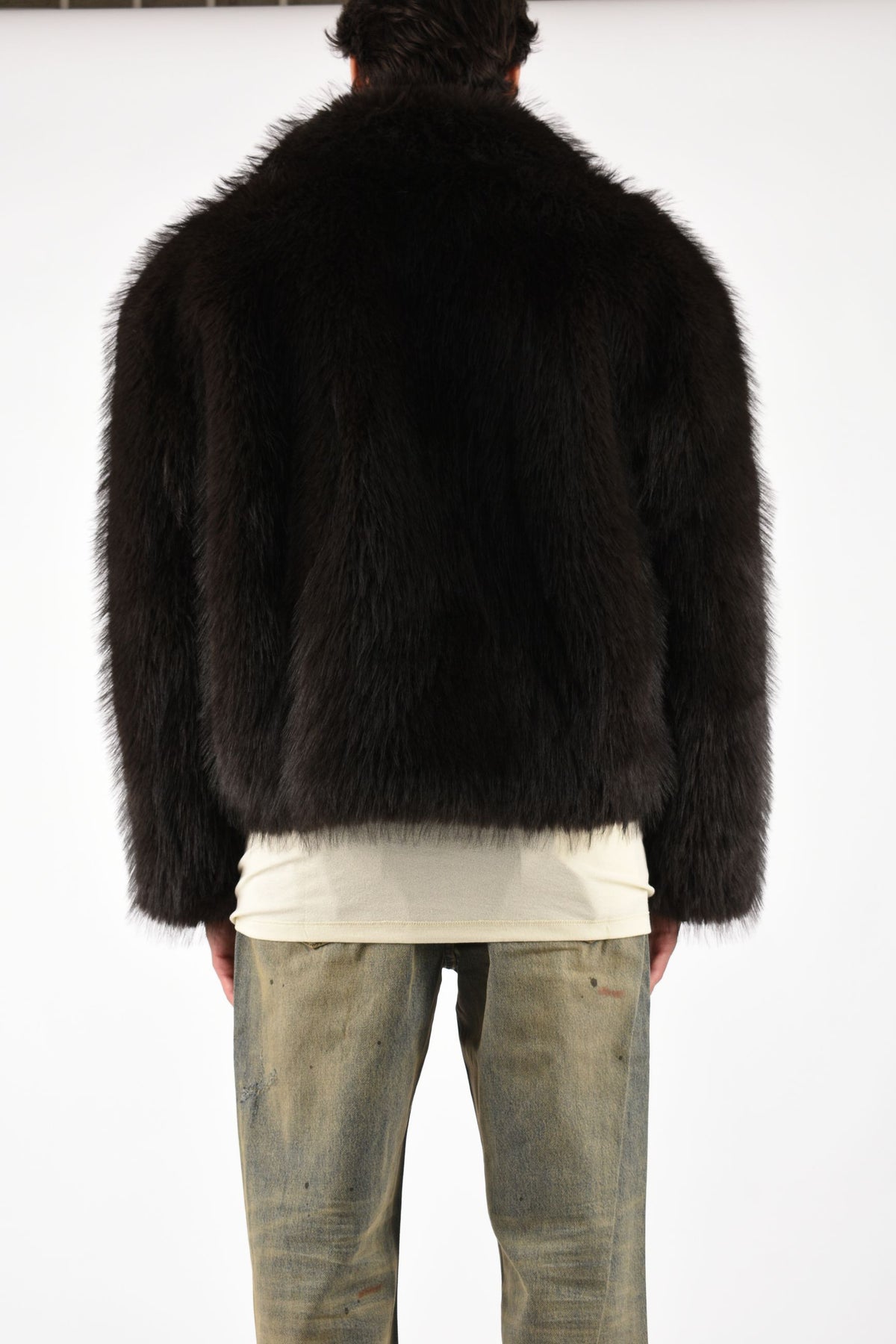 Giubbino Faux Fur Shawl