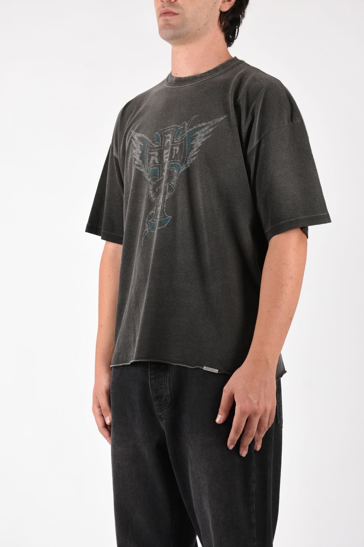 T-shirt weatside in cotone MLM101141