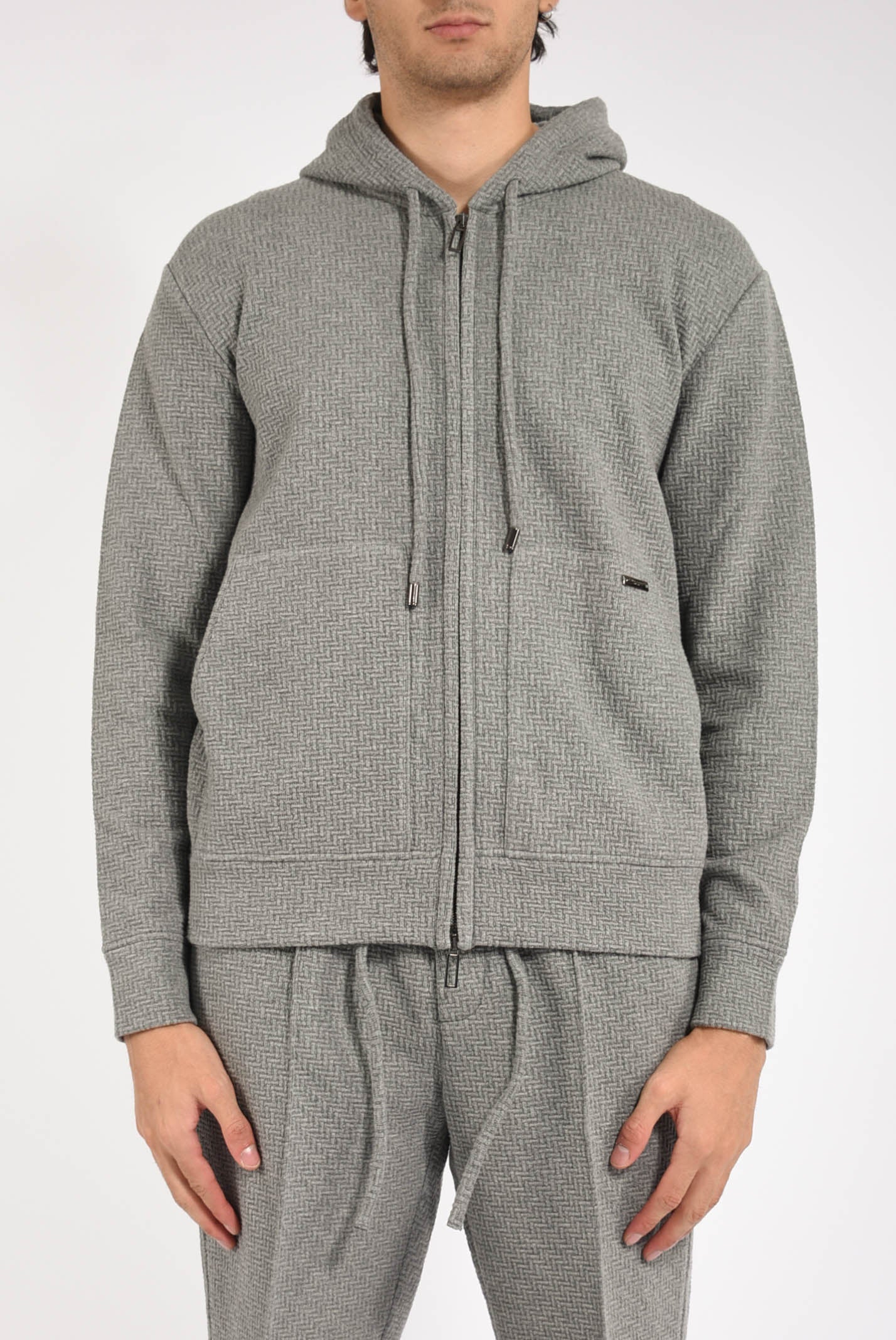 Felpa in misto cotone