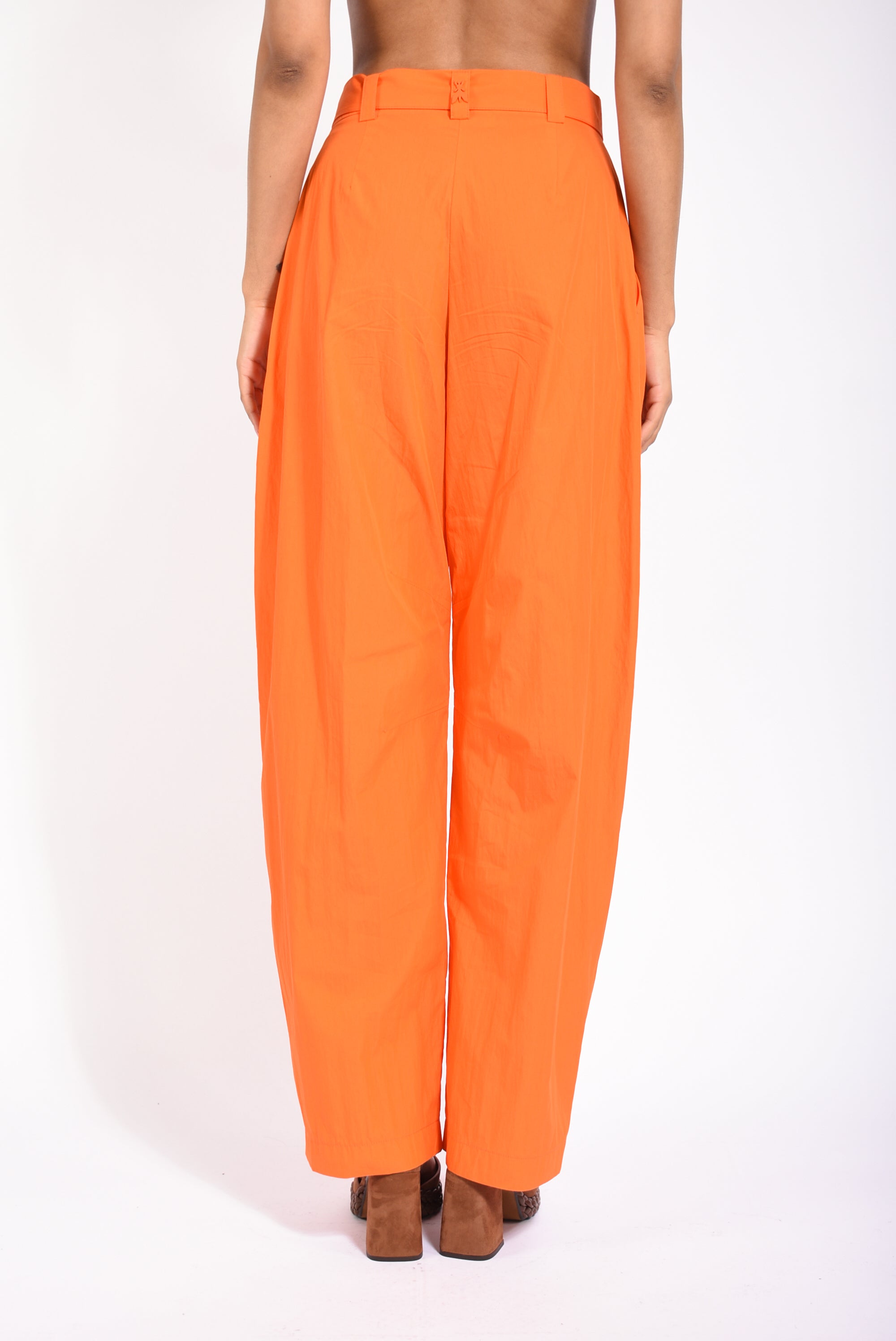 Pantaloni ampi in cotone