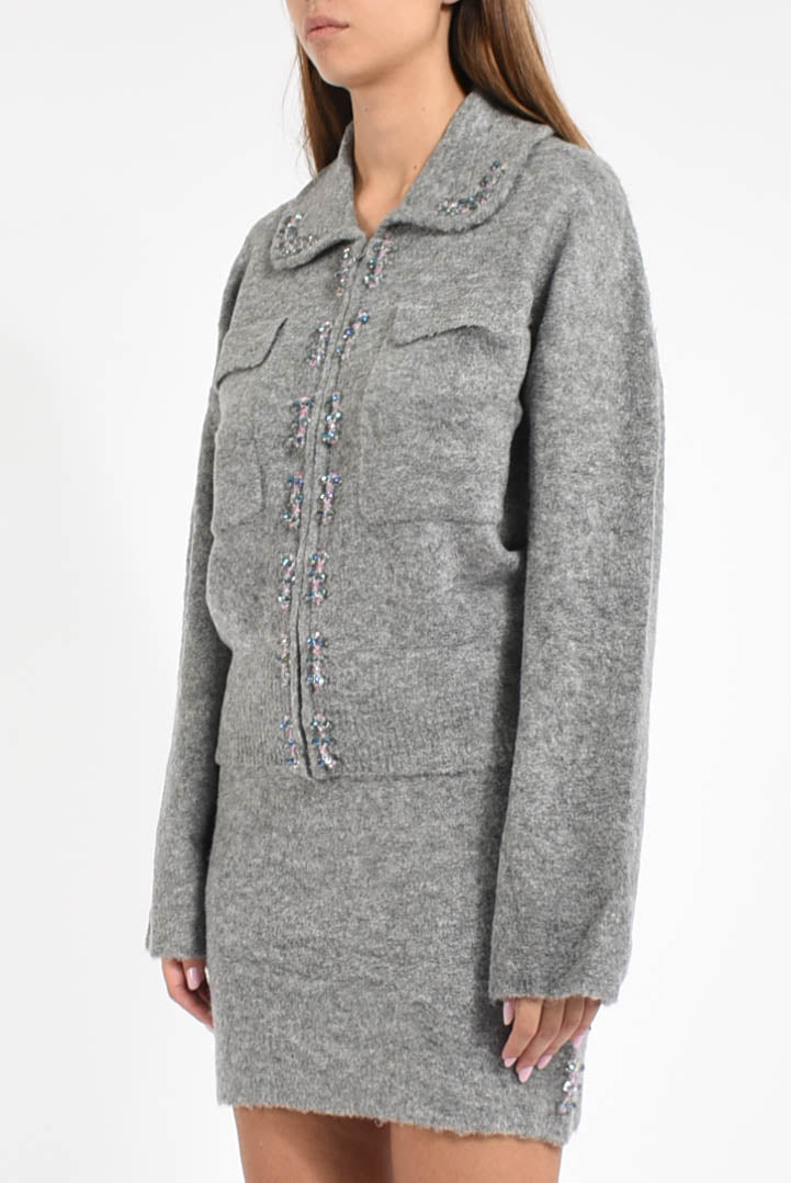 Giacca in misto lana dark lady