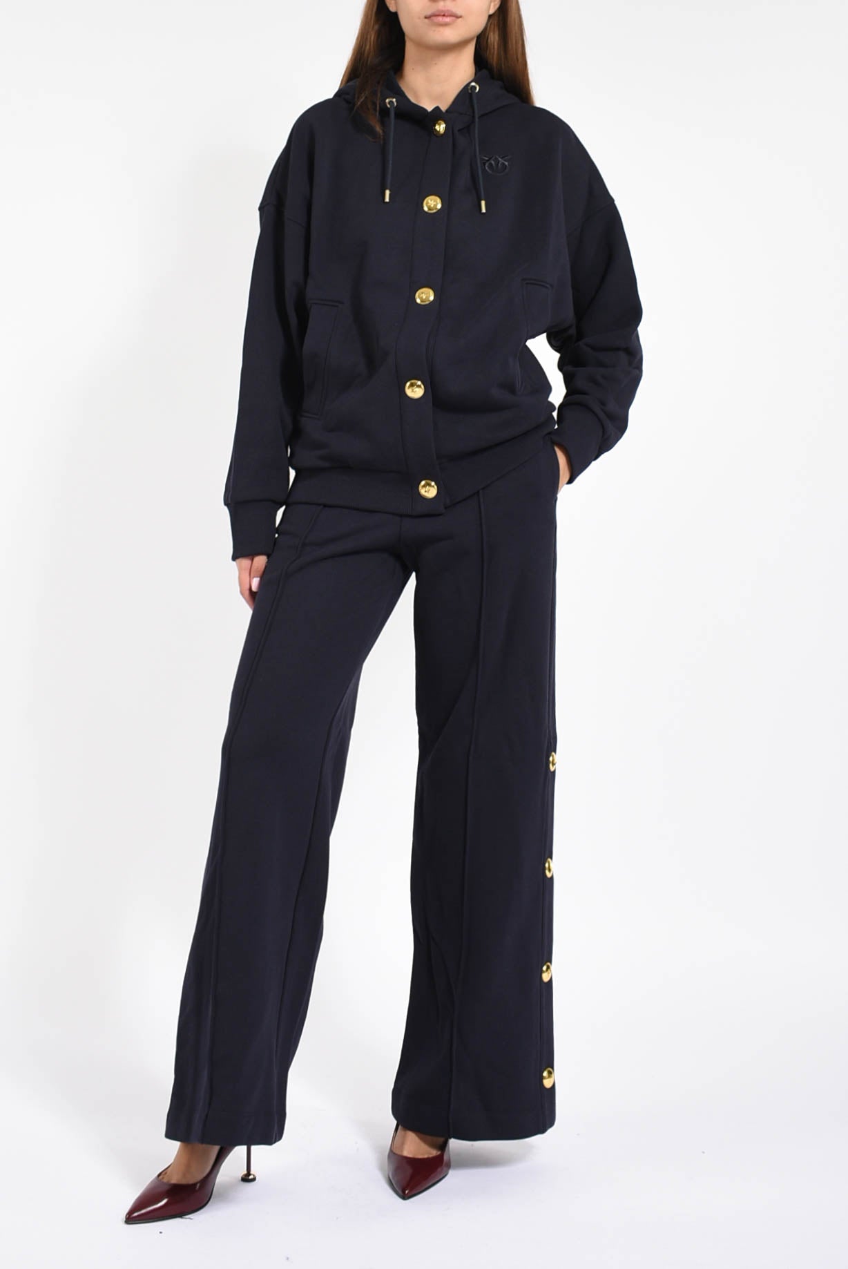 pantaloni joogger pasticciato