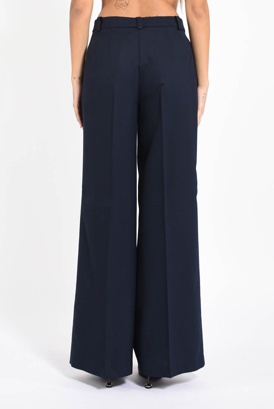 pantaloni a palazzo riso