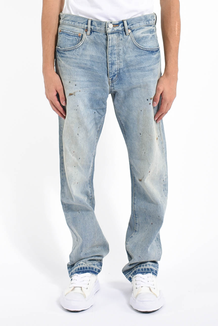 Jeans vintage dirty painted