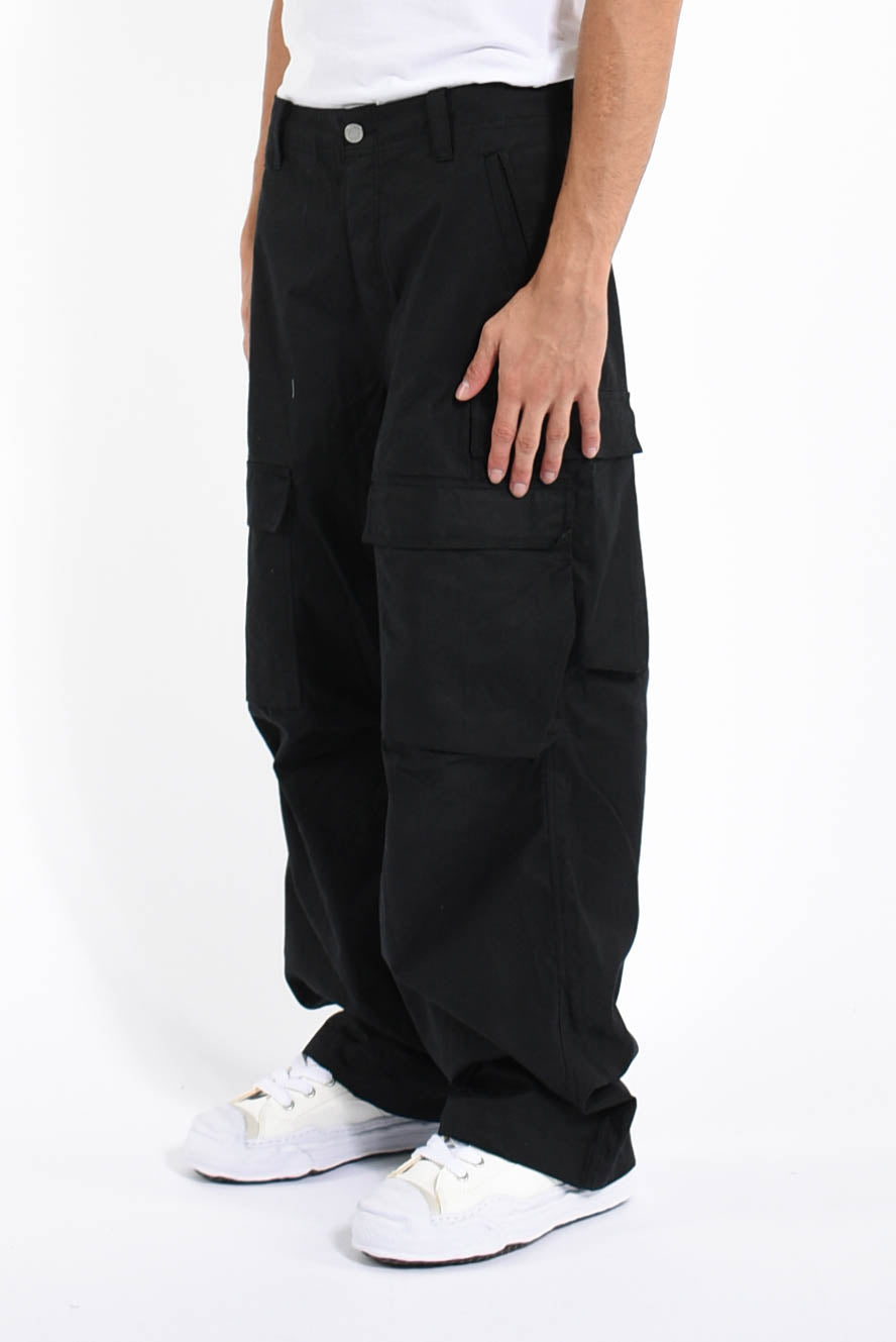 Pantaloni cargo fixed waist