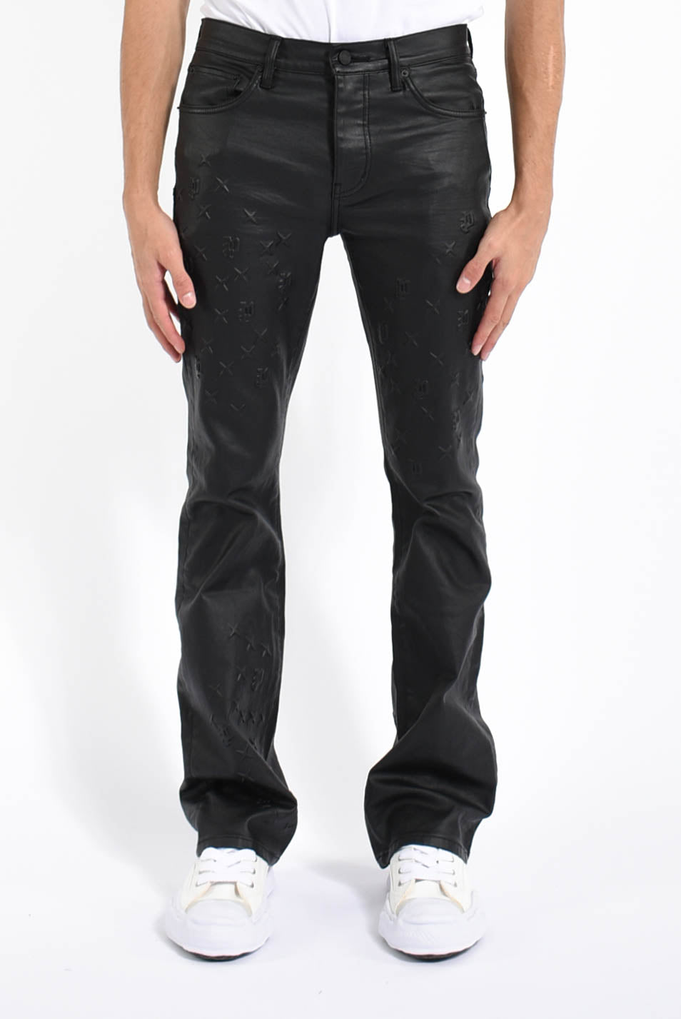 Jeans mono embossed film