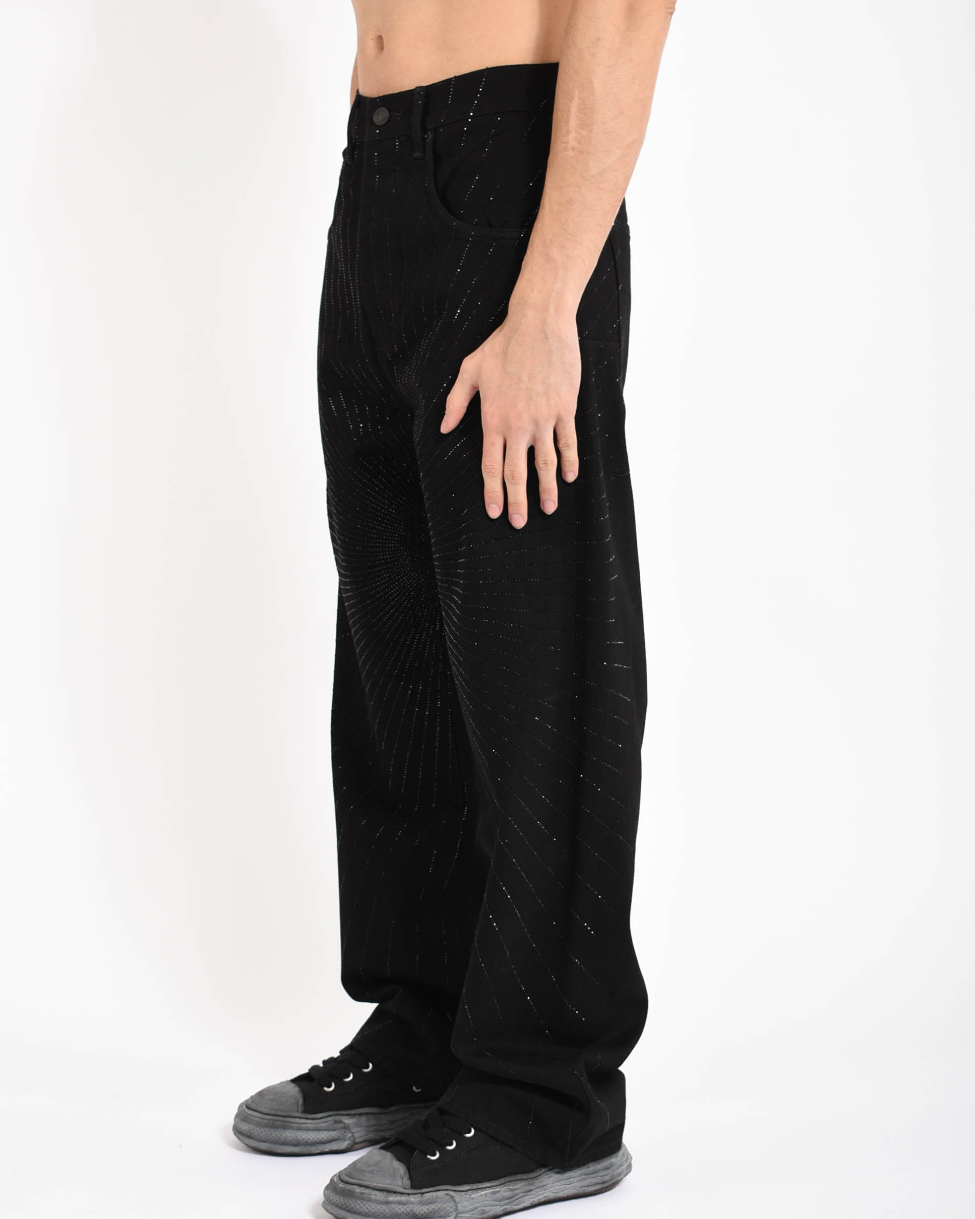 jeans Baggy Fit radial hotfix