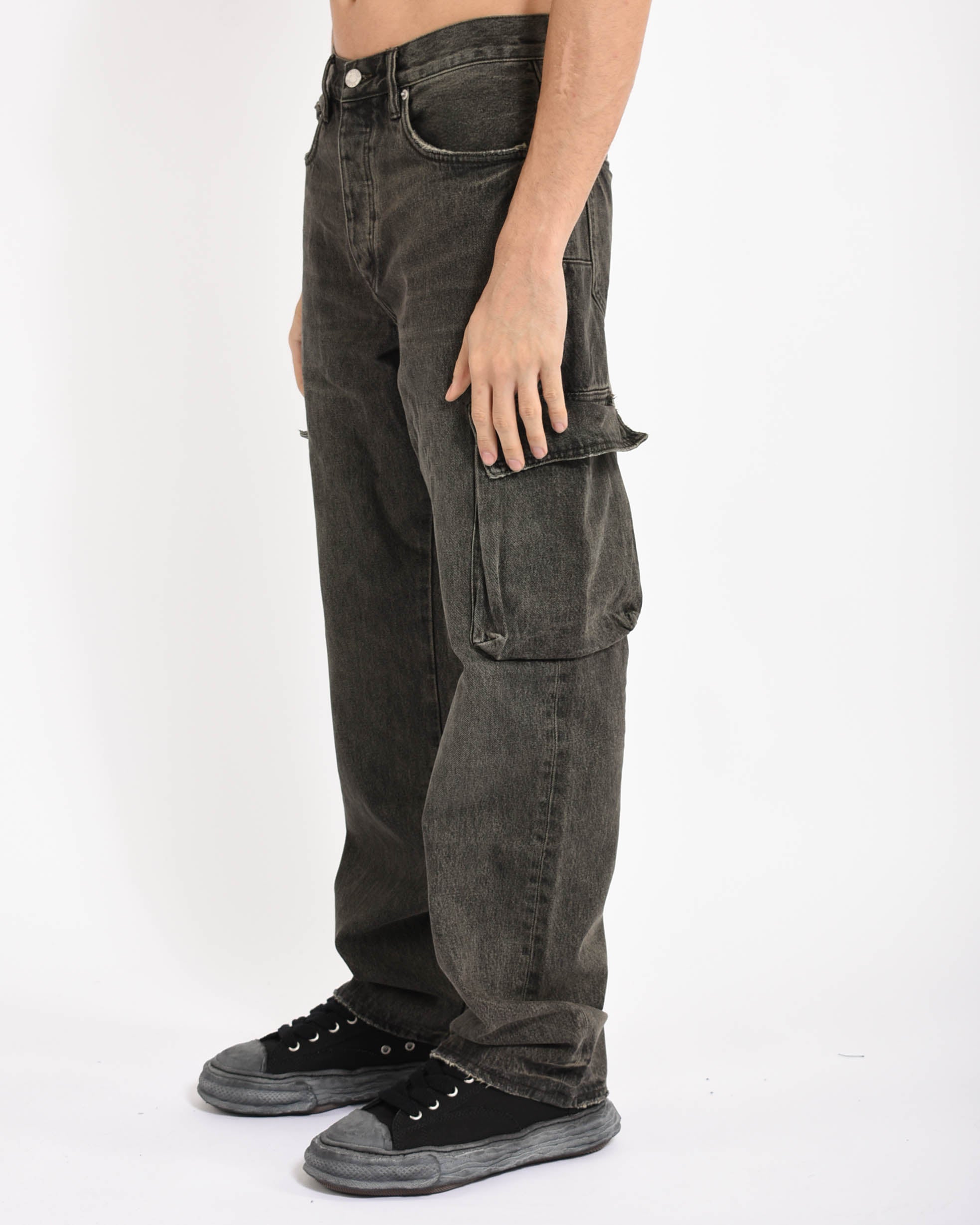 jeans Straight Leg Ashfall Cargo