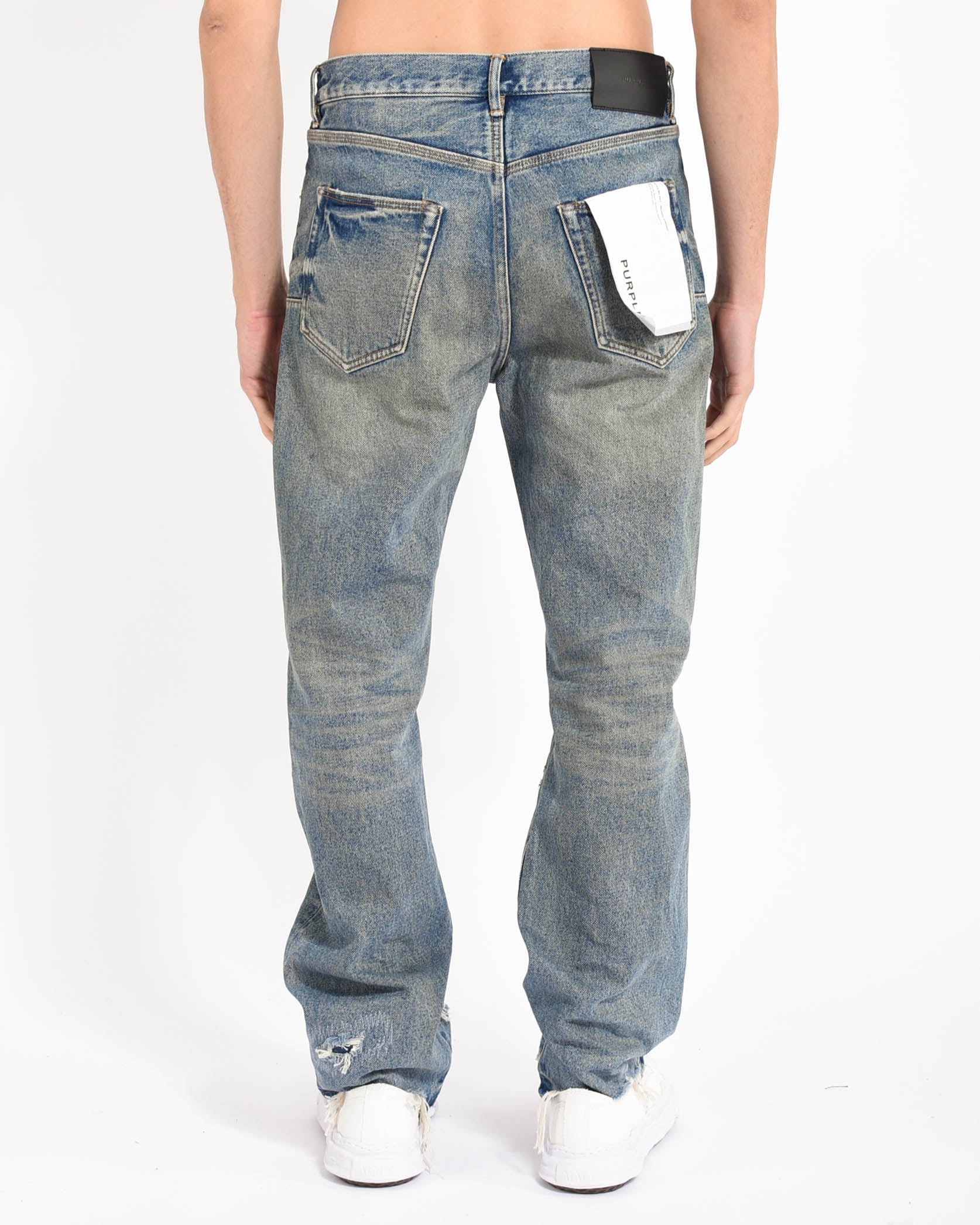 jeans straight leg Repair Blowout